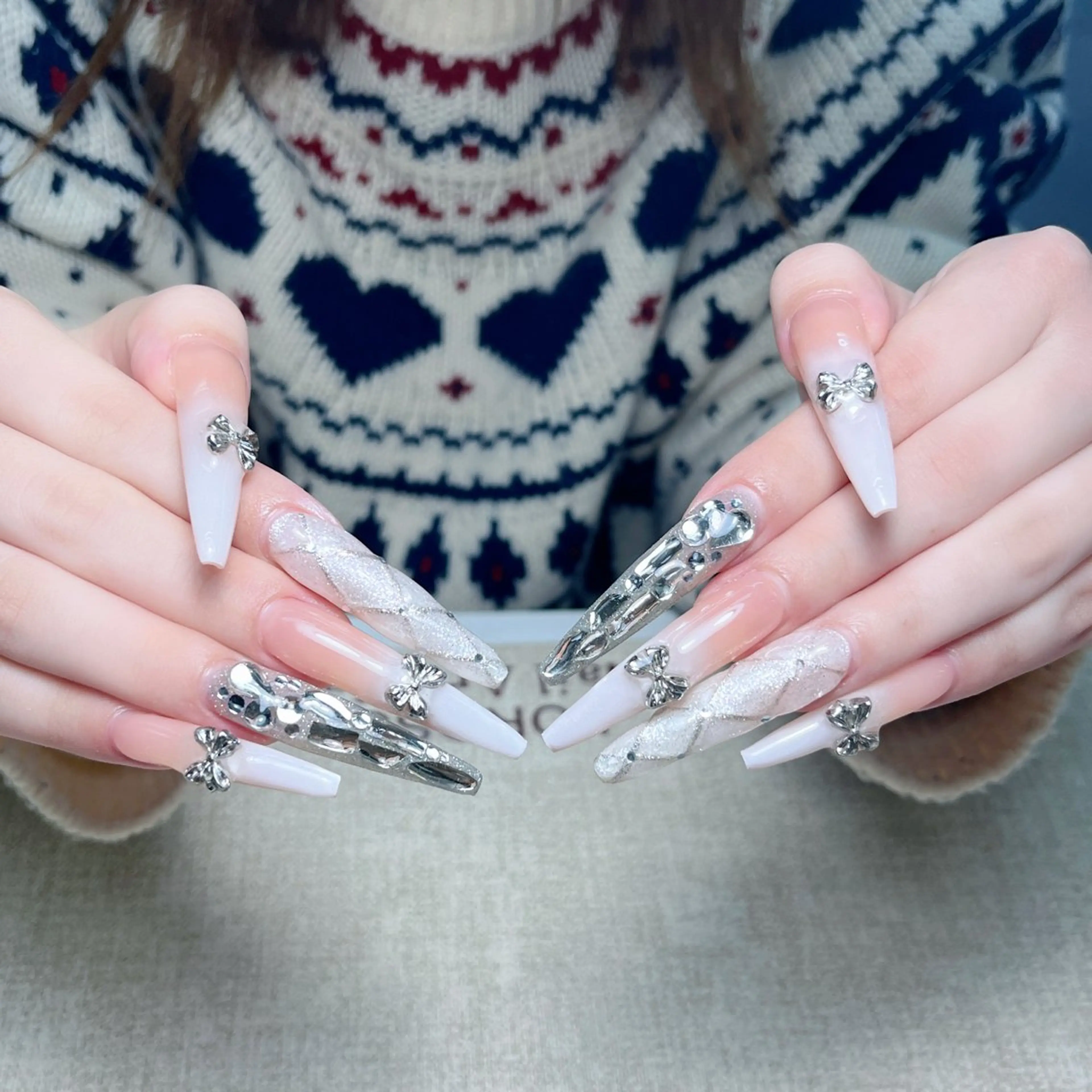 ネイル ハンドネイル ハンドケア Panda chan Novaのネイルデザイン