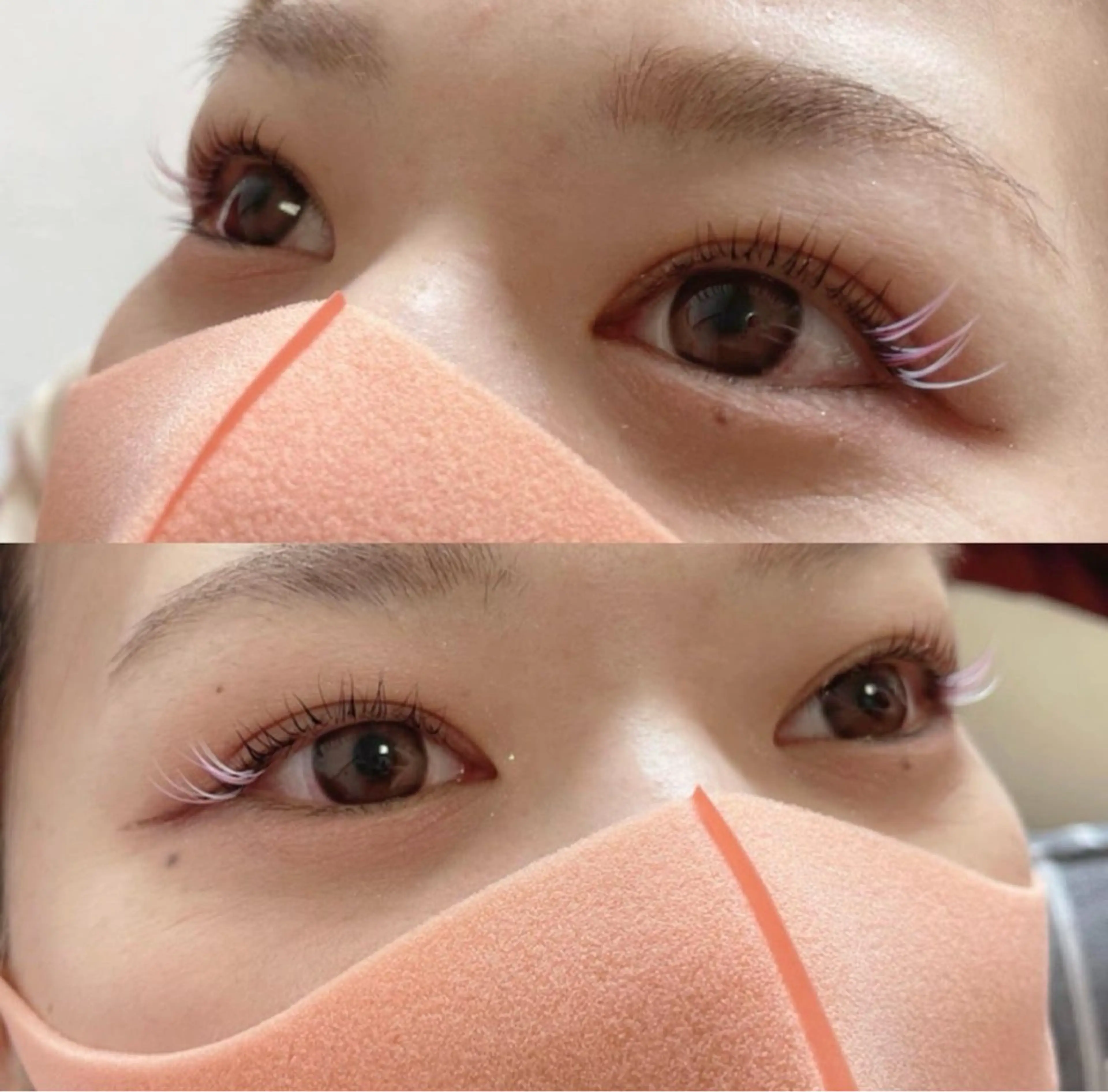 マツエク・マツパ カラーマツエク まつげパーマ マツパ 志手 真央のマツエク・マツパデザイン