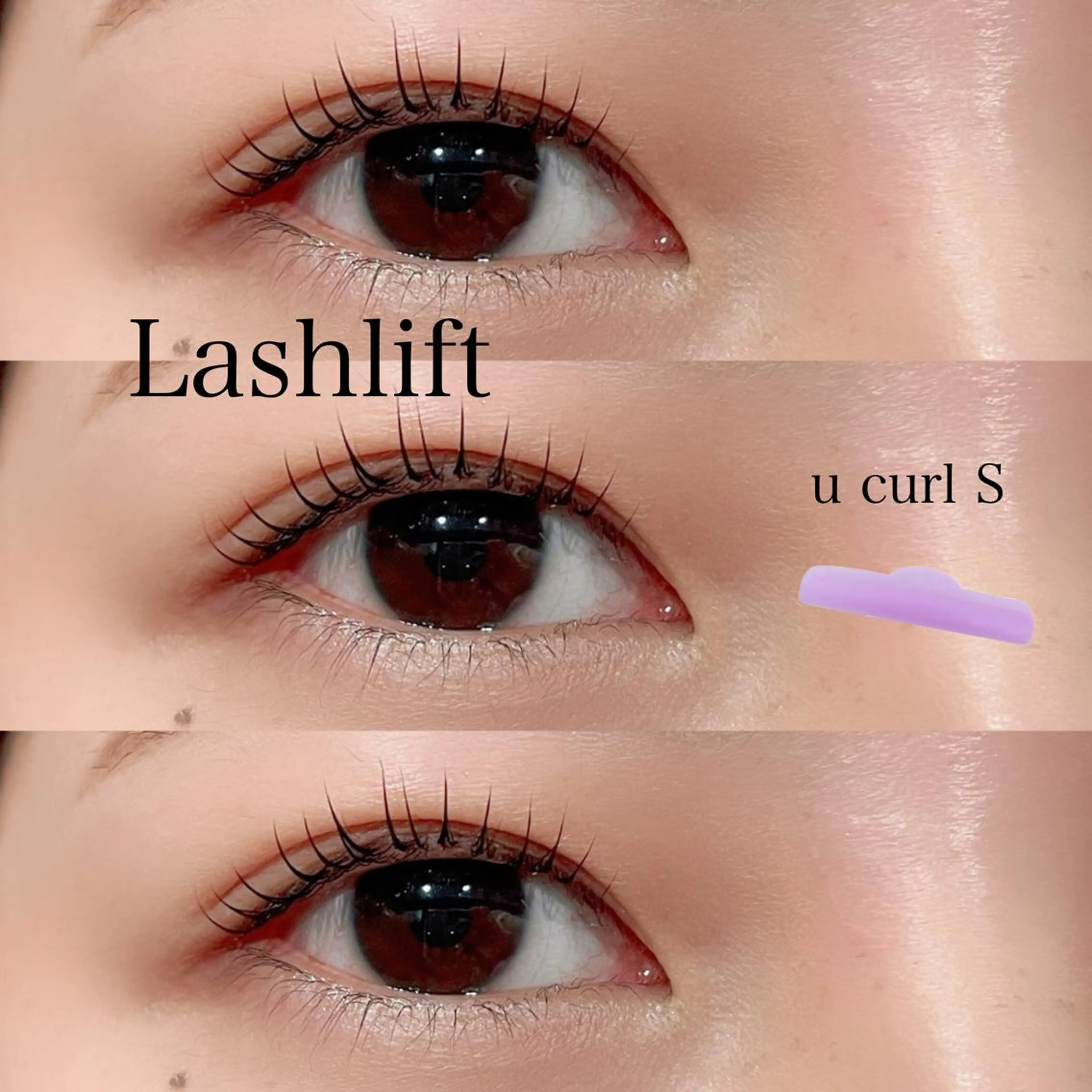 マツエク・マツパ 一重×まつ毛パーマ マツパ Ayaka 【パリジェンヌ】のマツエク・マツパデザイン