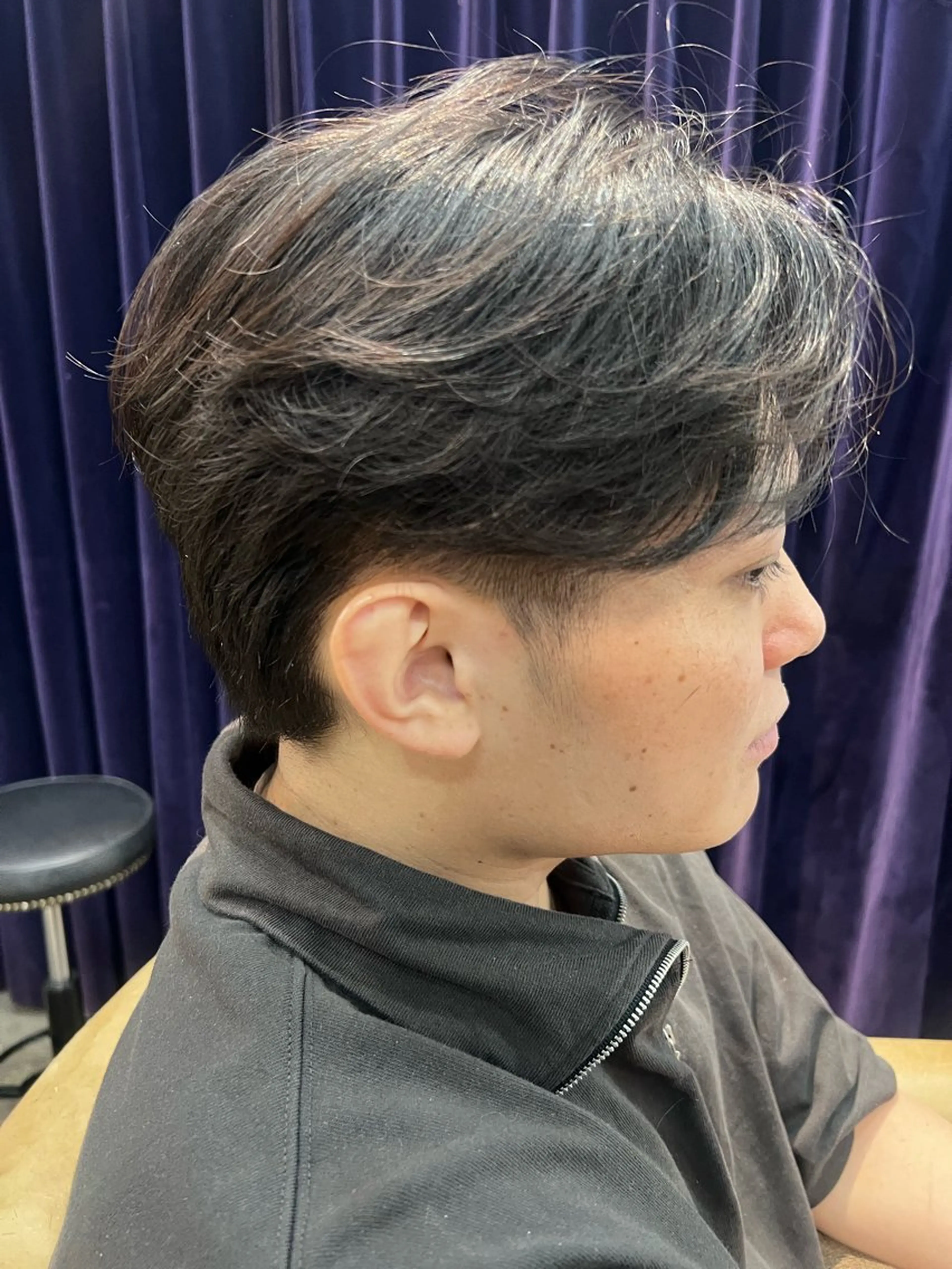 ショート カット 紙屋町ショート /ボブ　パーマ河内蓮のヘアスタイル