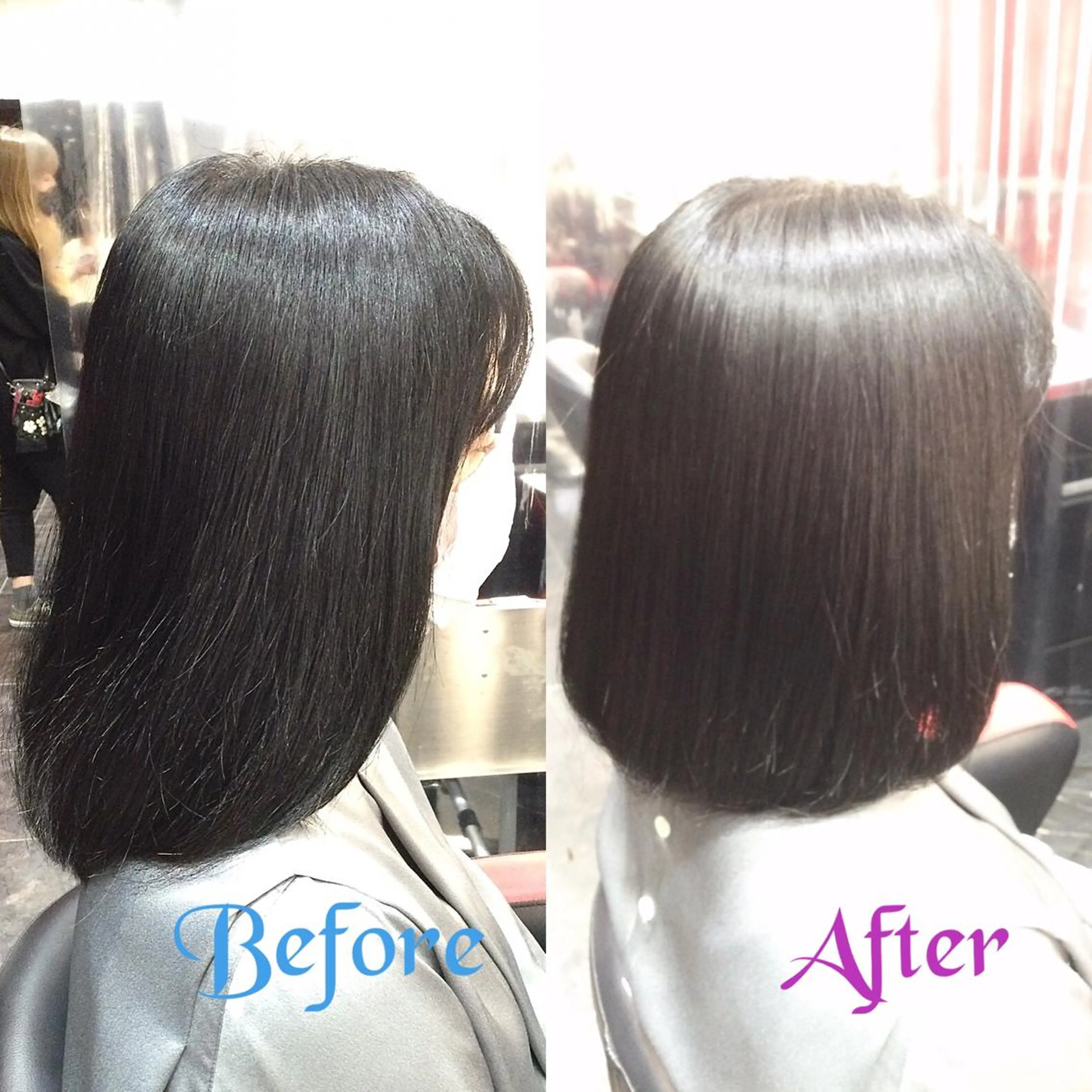 ミディアム カラー Annon プライベートサロンのヘアスタイル