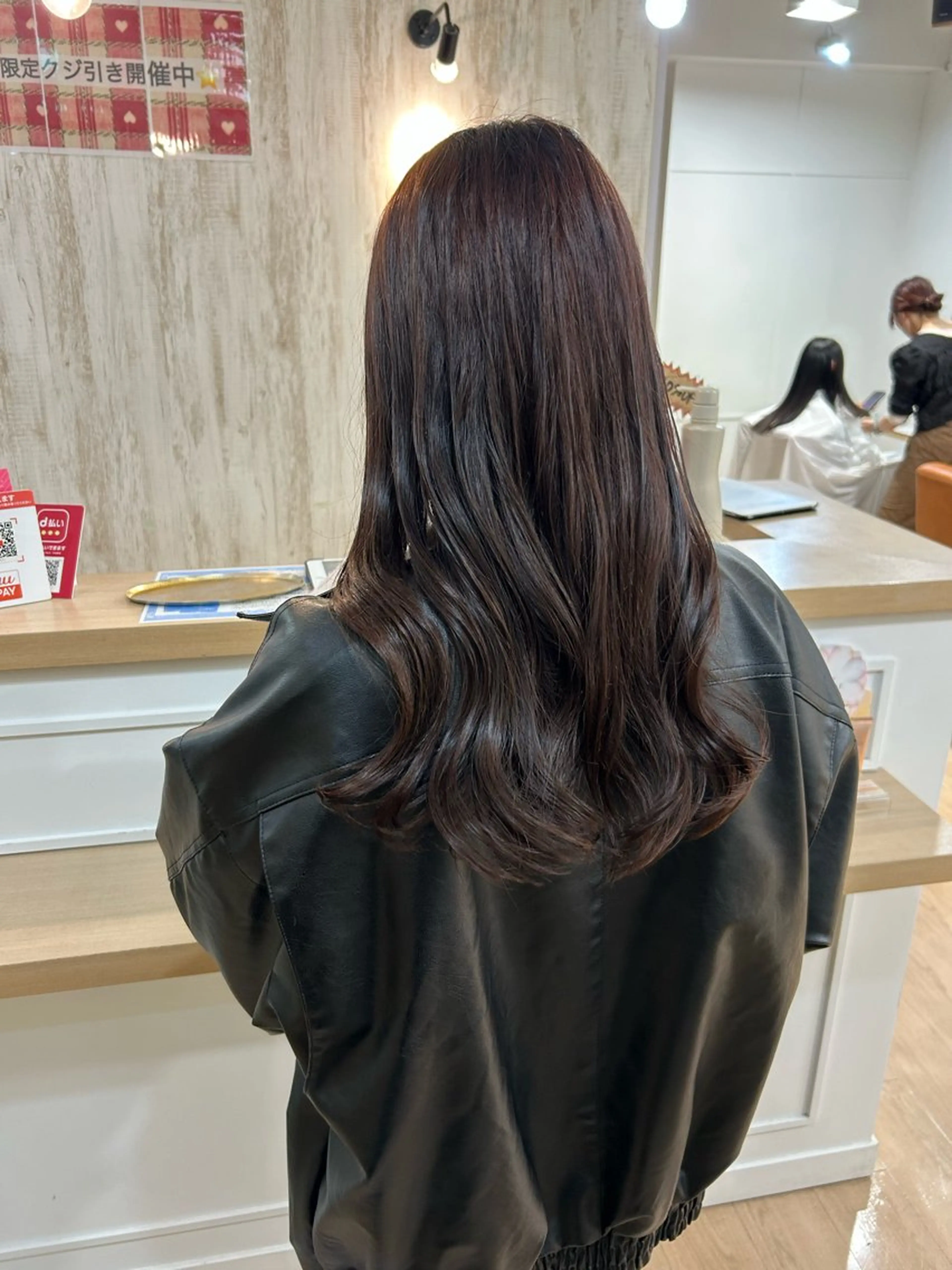 ロング カラー レイヤーカット/髪質 改善✨/藤田侑花のヘアスタイル