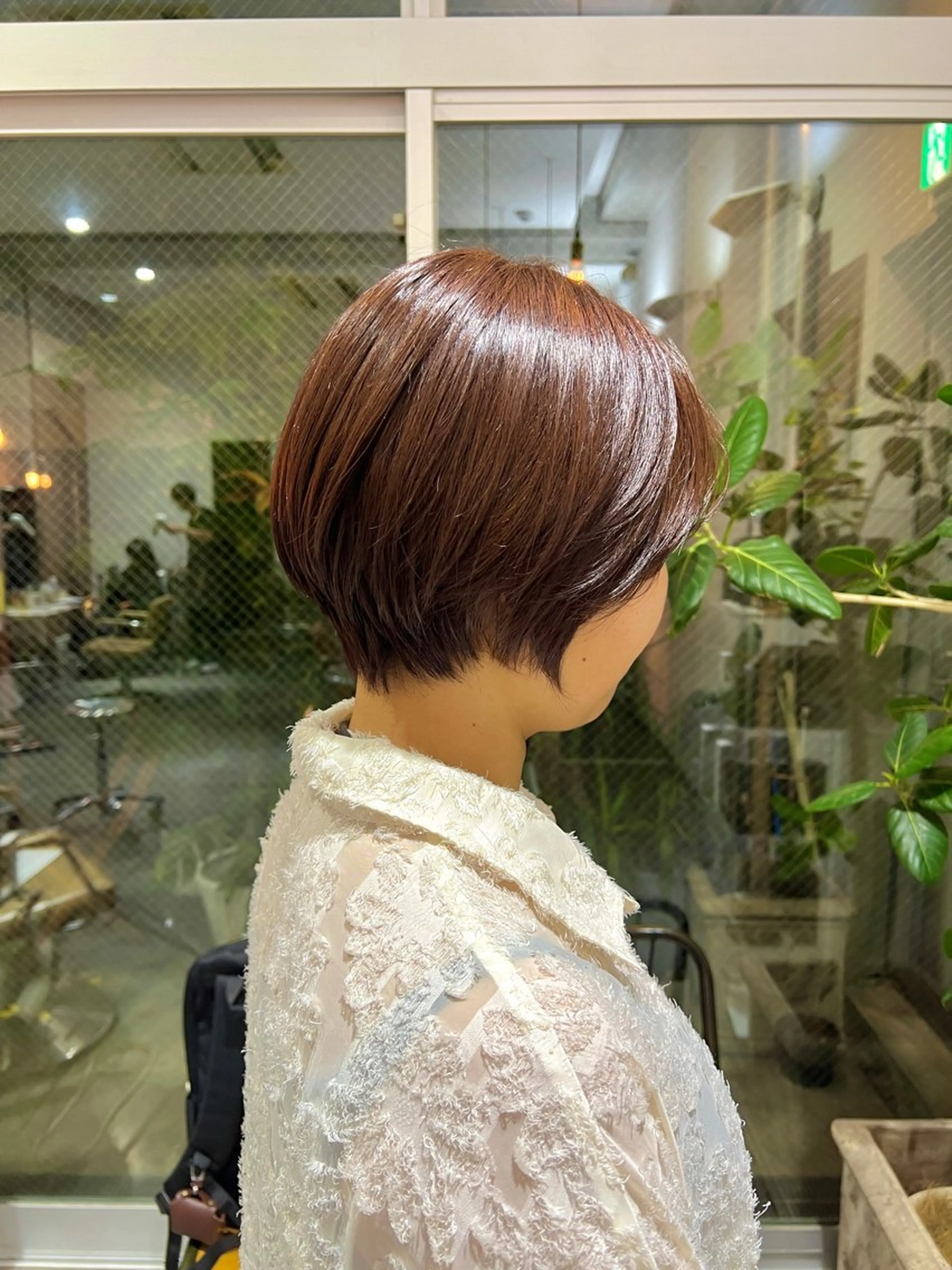 ショート カラー 丸みショート ブラウンカラー ショートヘア 🌷鈴木 日向子🌷のヘアスタイル