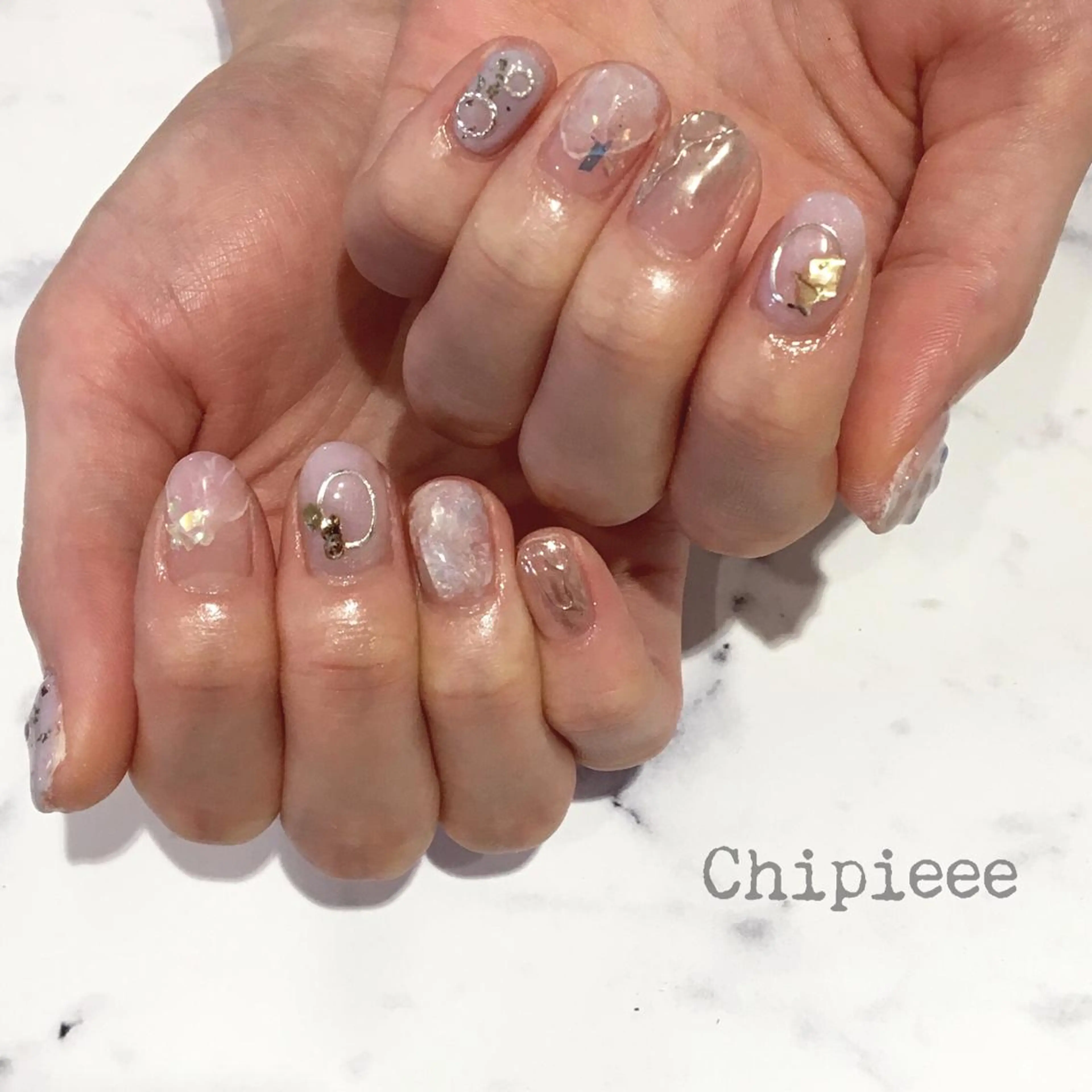 ネイル revia所属・ERI Nailistのネイルデザイン