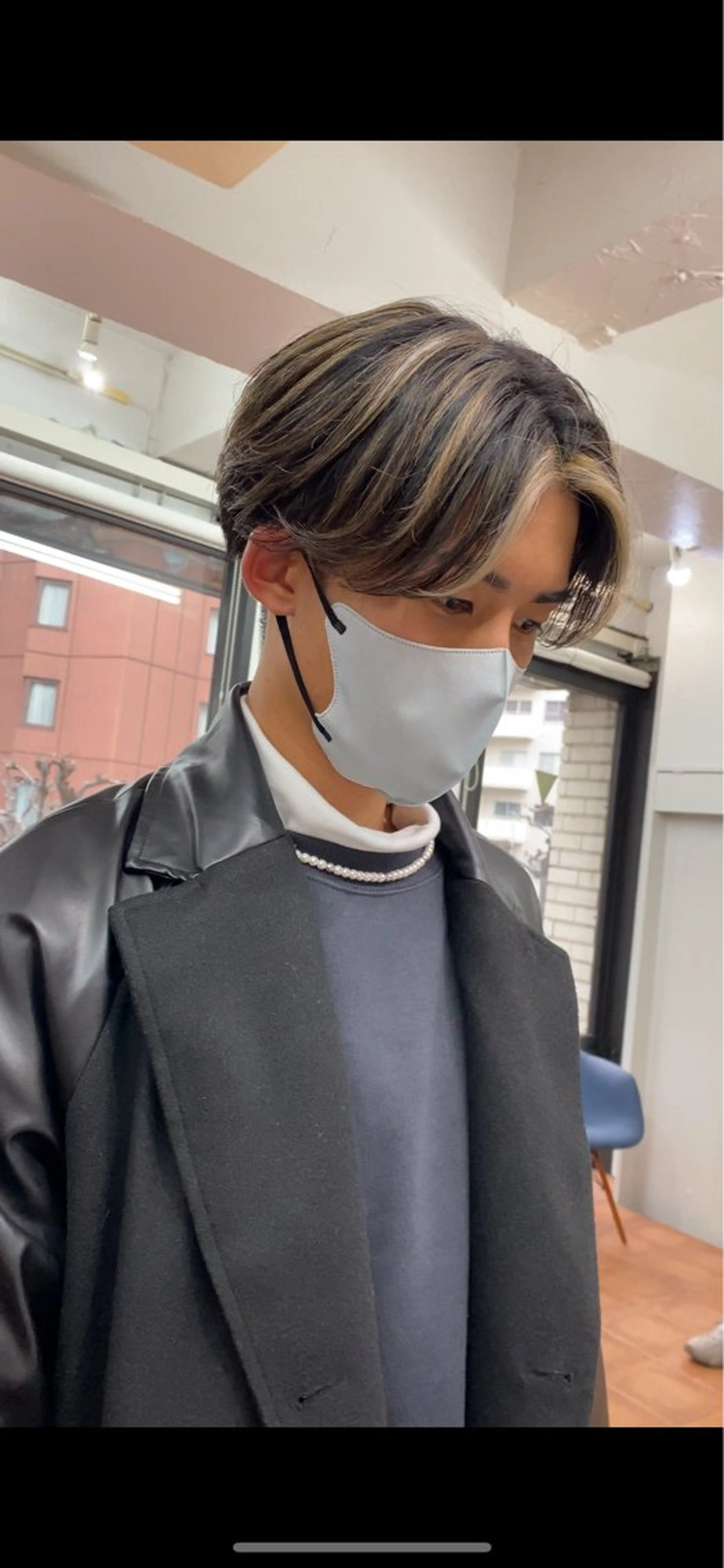 ショート カラー メンズ JEWIL SHIBUYAのヘアスタイル