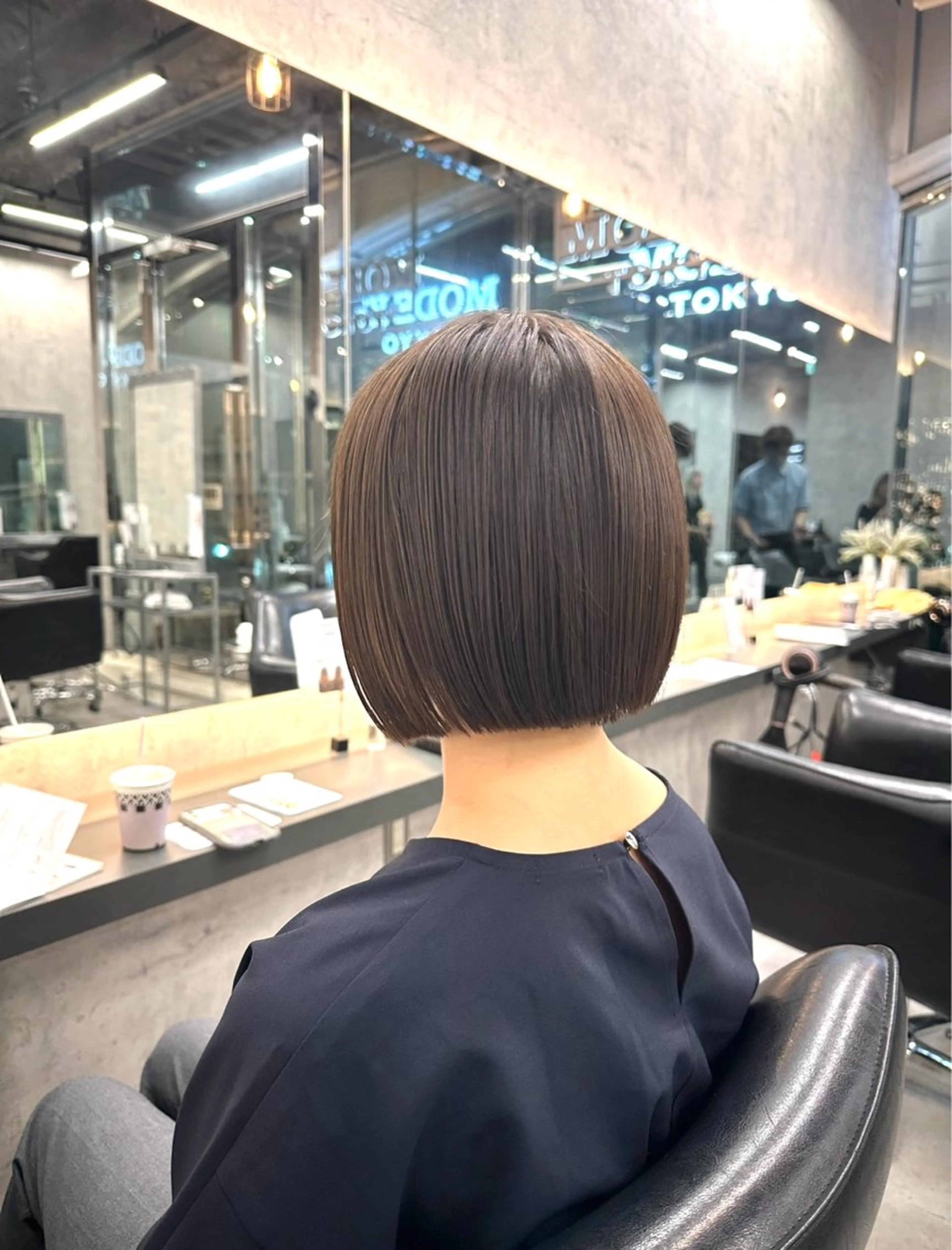 ショート Misora/ボブ/ レイヤー/艶カラーのヘアスタイル