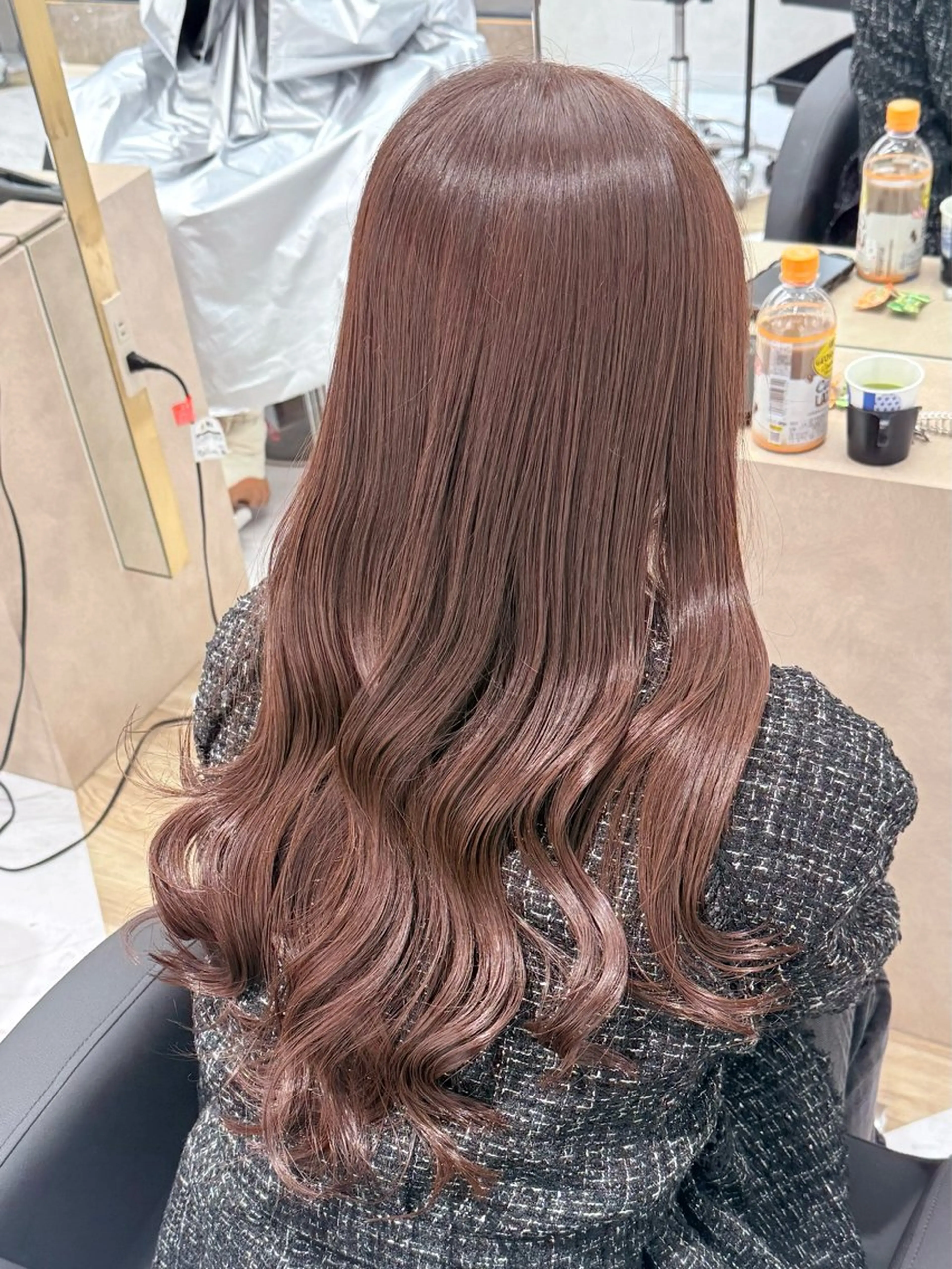 ロング カット ヘアカラー 透明感カラー／ natsukiのヘアスタイル