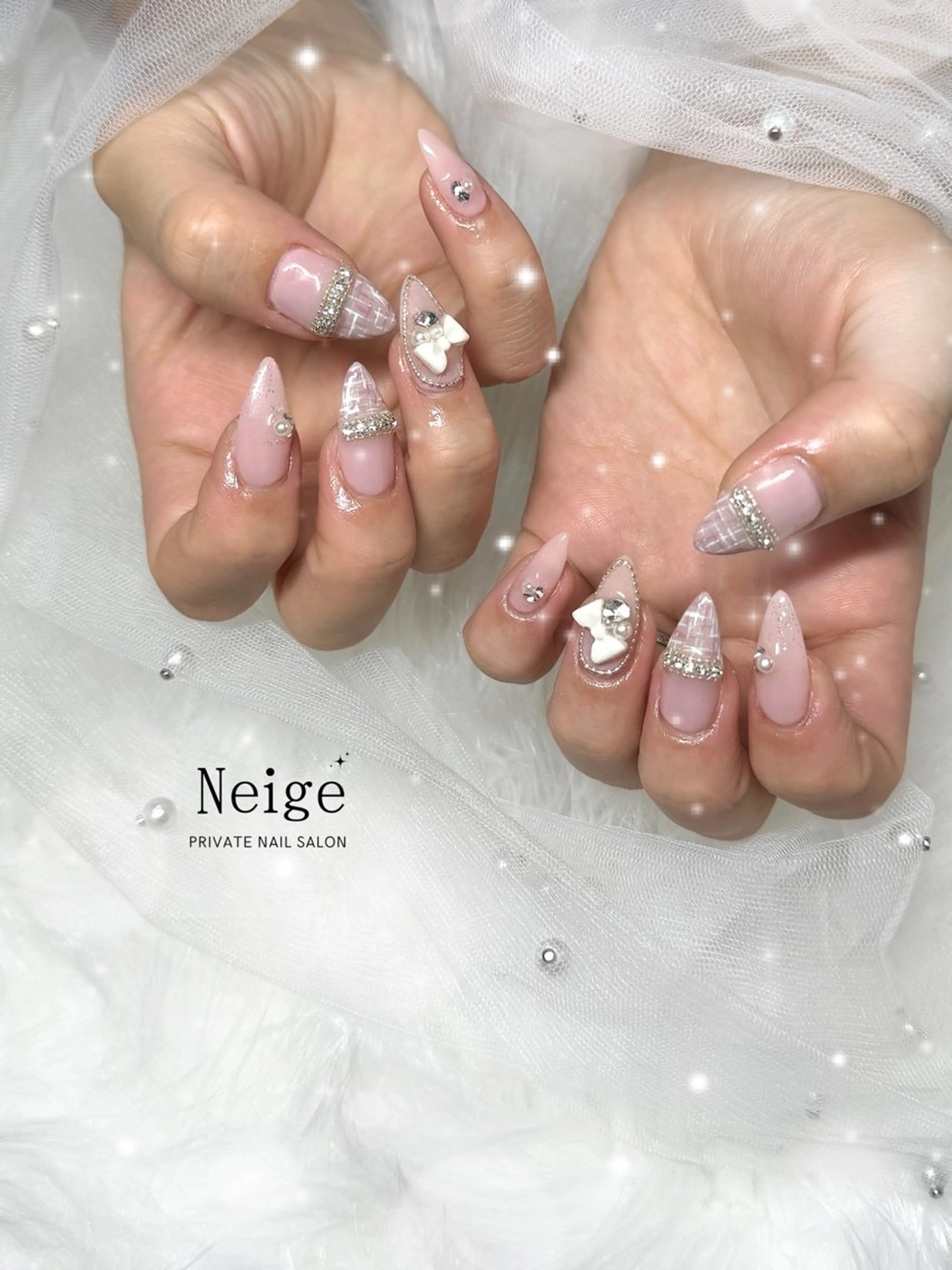 ネイル Neige所属・Neige 𓂃 aiのネイルデザイン