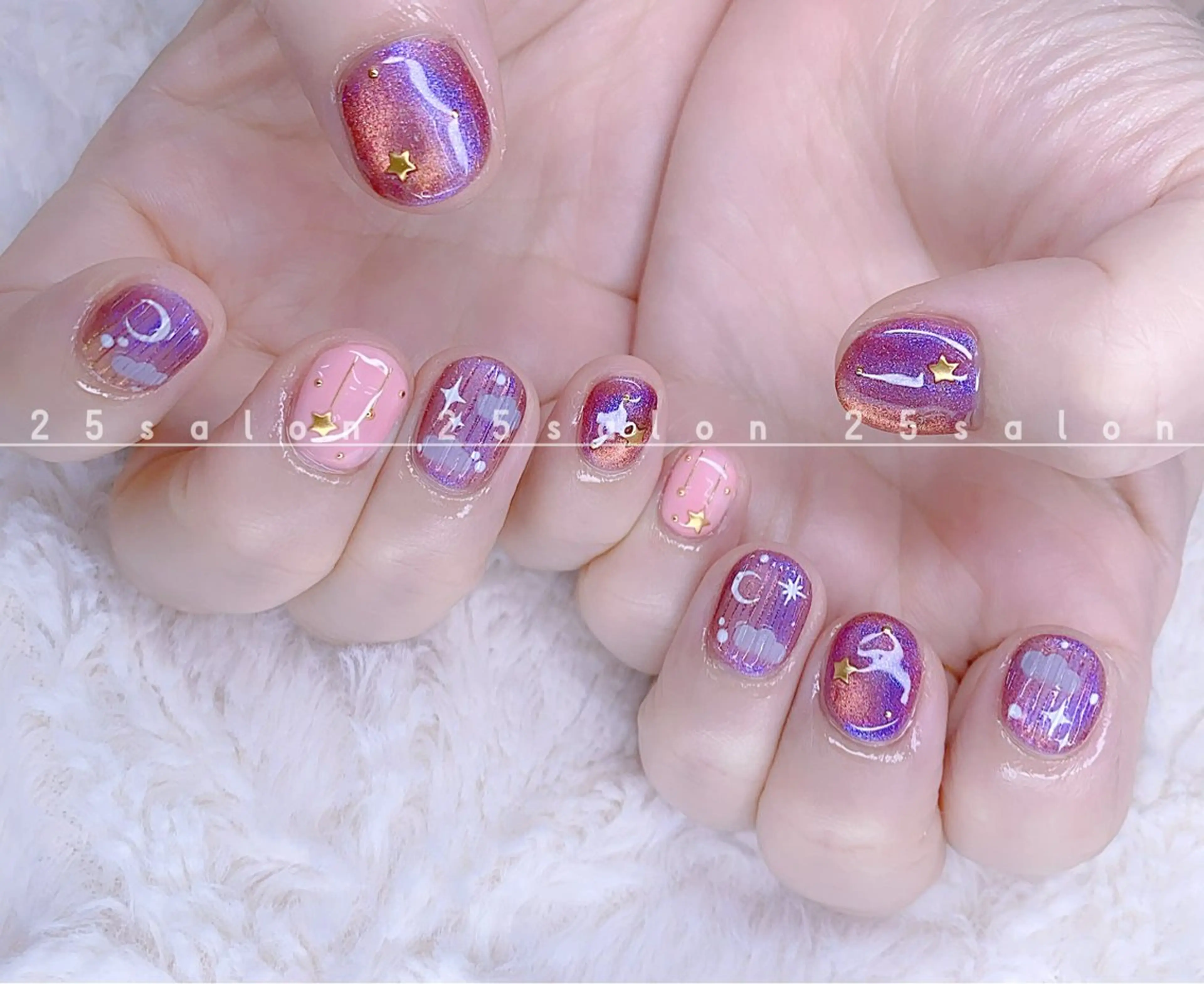 ネイル ジェルネイル 韓国ネイル ニュアンスネイル パラジェル ワンホンネイル 2 5のマツエク・マツパデザイン