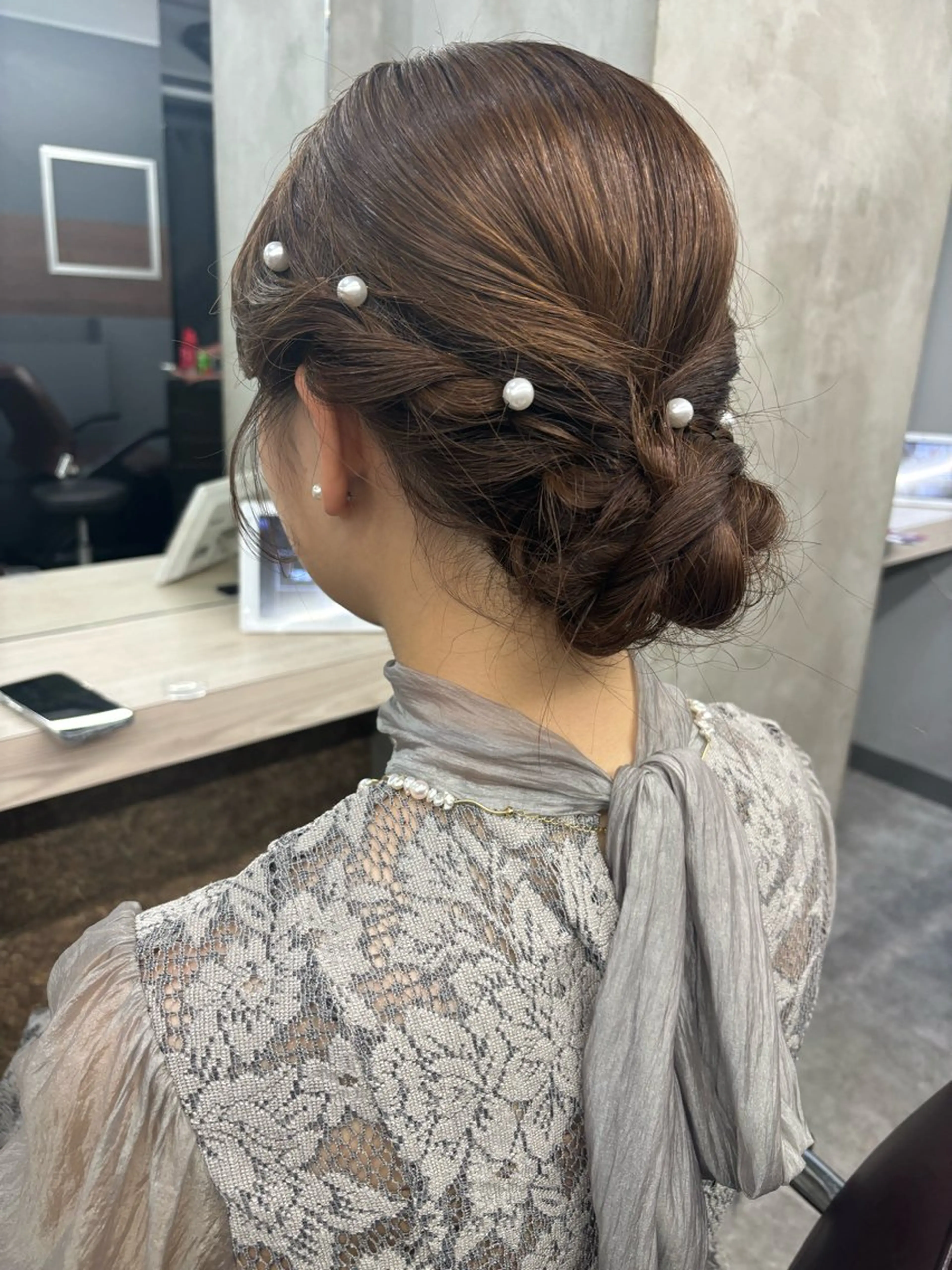 セミロング ヘアアレンジ Opus🐕kato Mizuki🐕のヘアスタイル