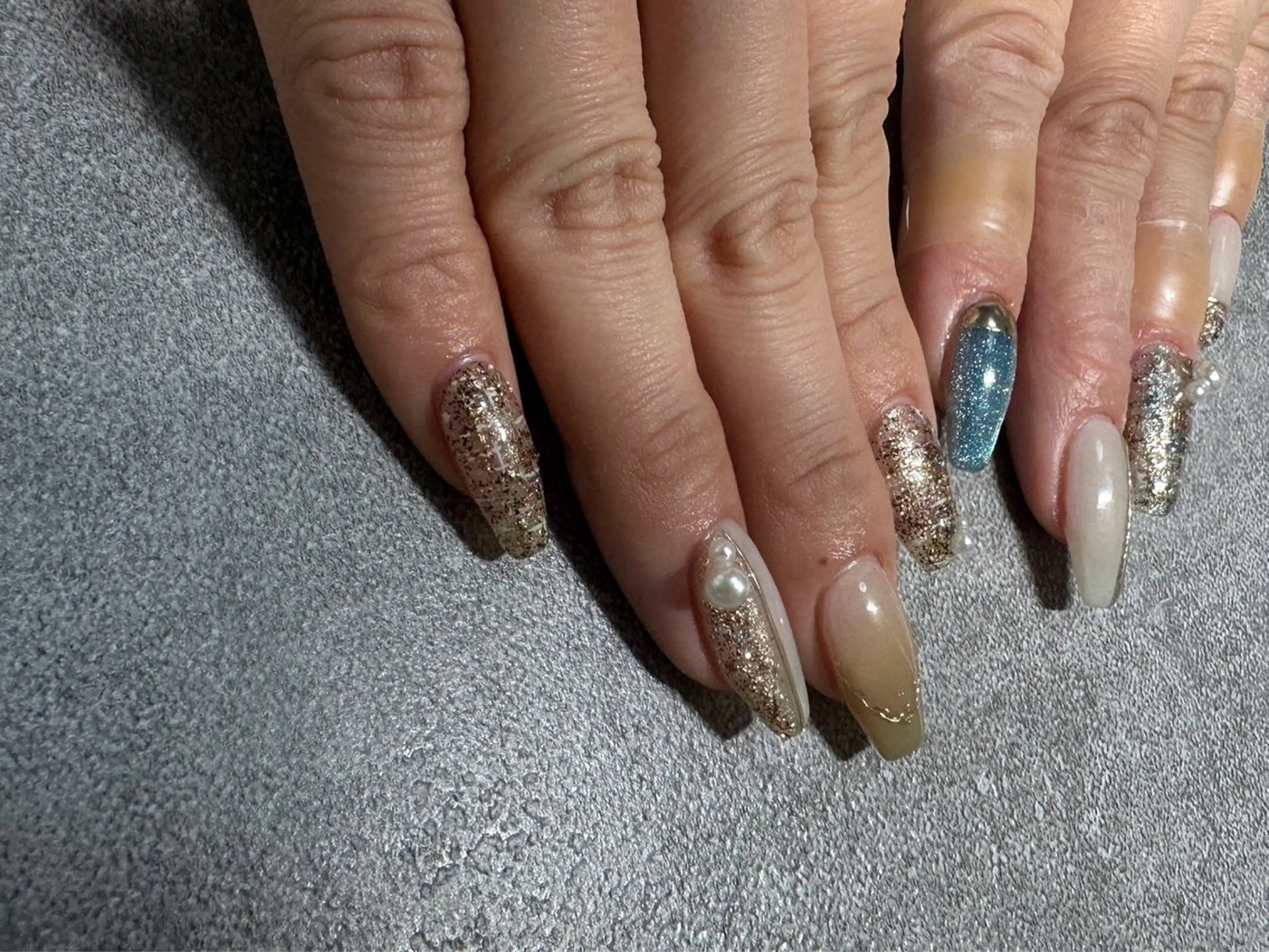 ネイル ニュアンスネイル Nailsalon SKiのネイルデザイン