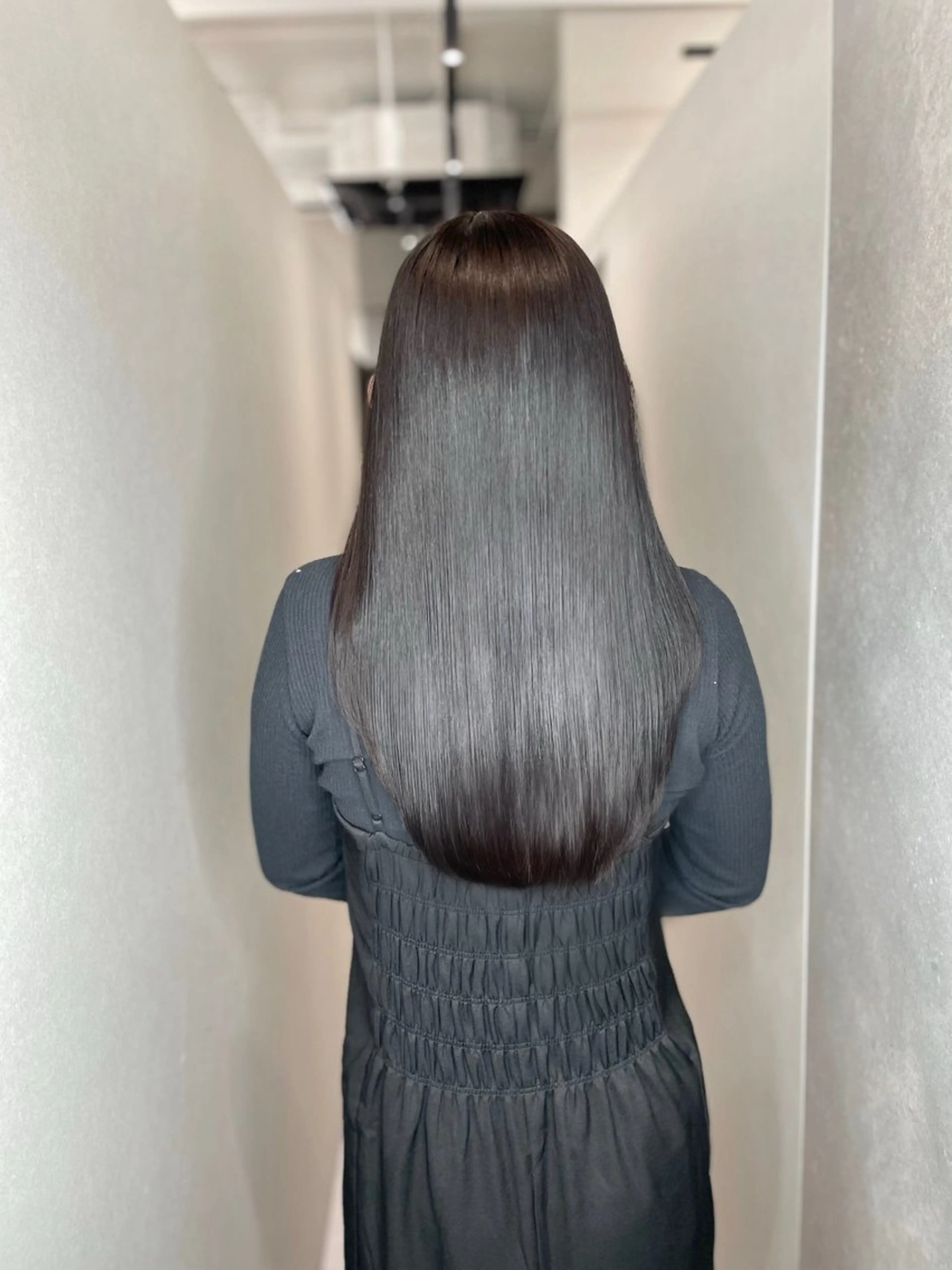 セミロング トリートメント ヘアカラー トリートメント 今井 勝也のヘアスタイル