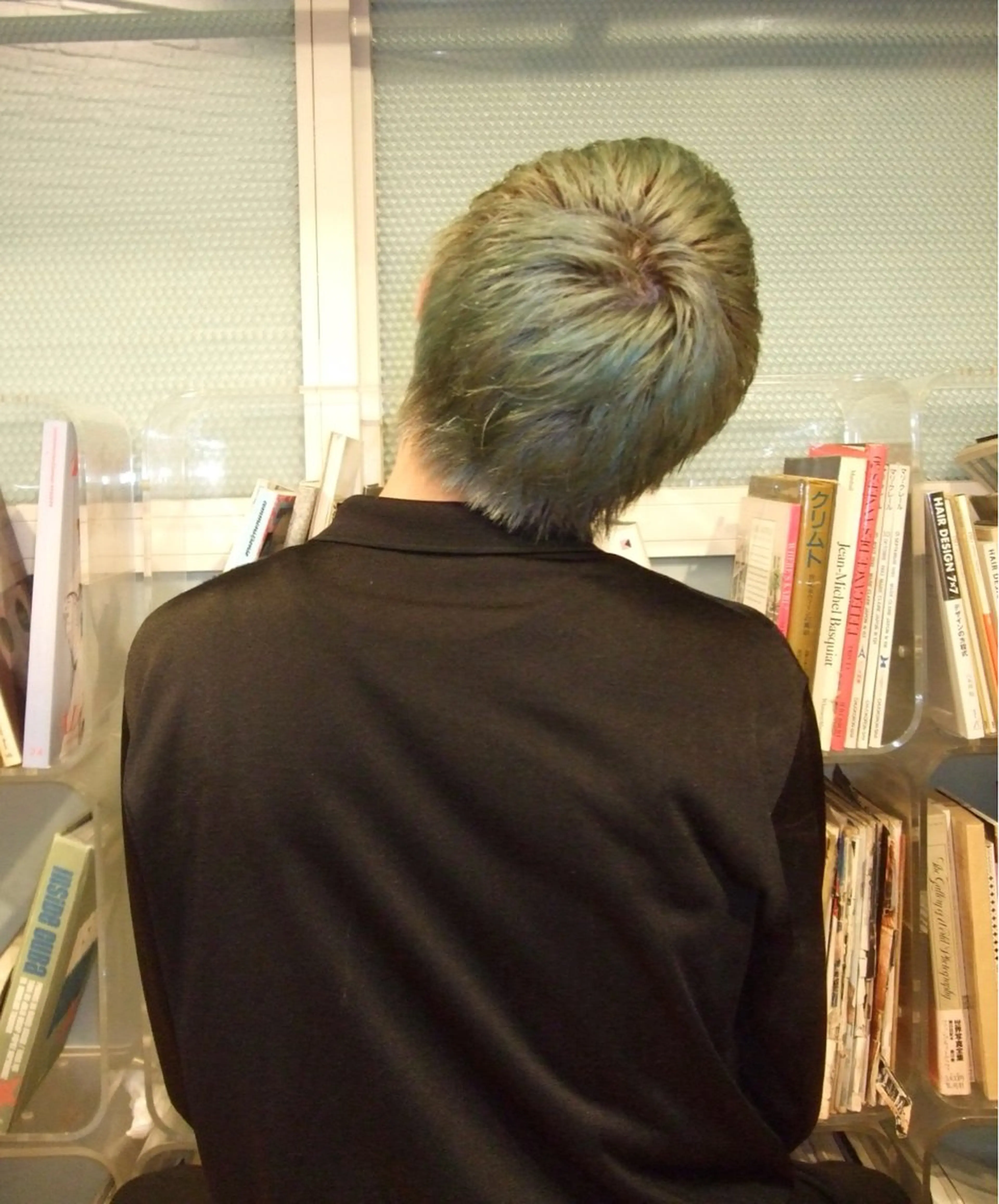 ショート カラー メンズ yll所属・似合わせ/ハイトーン /中目黒/さくらのヘアスタイル