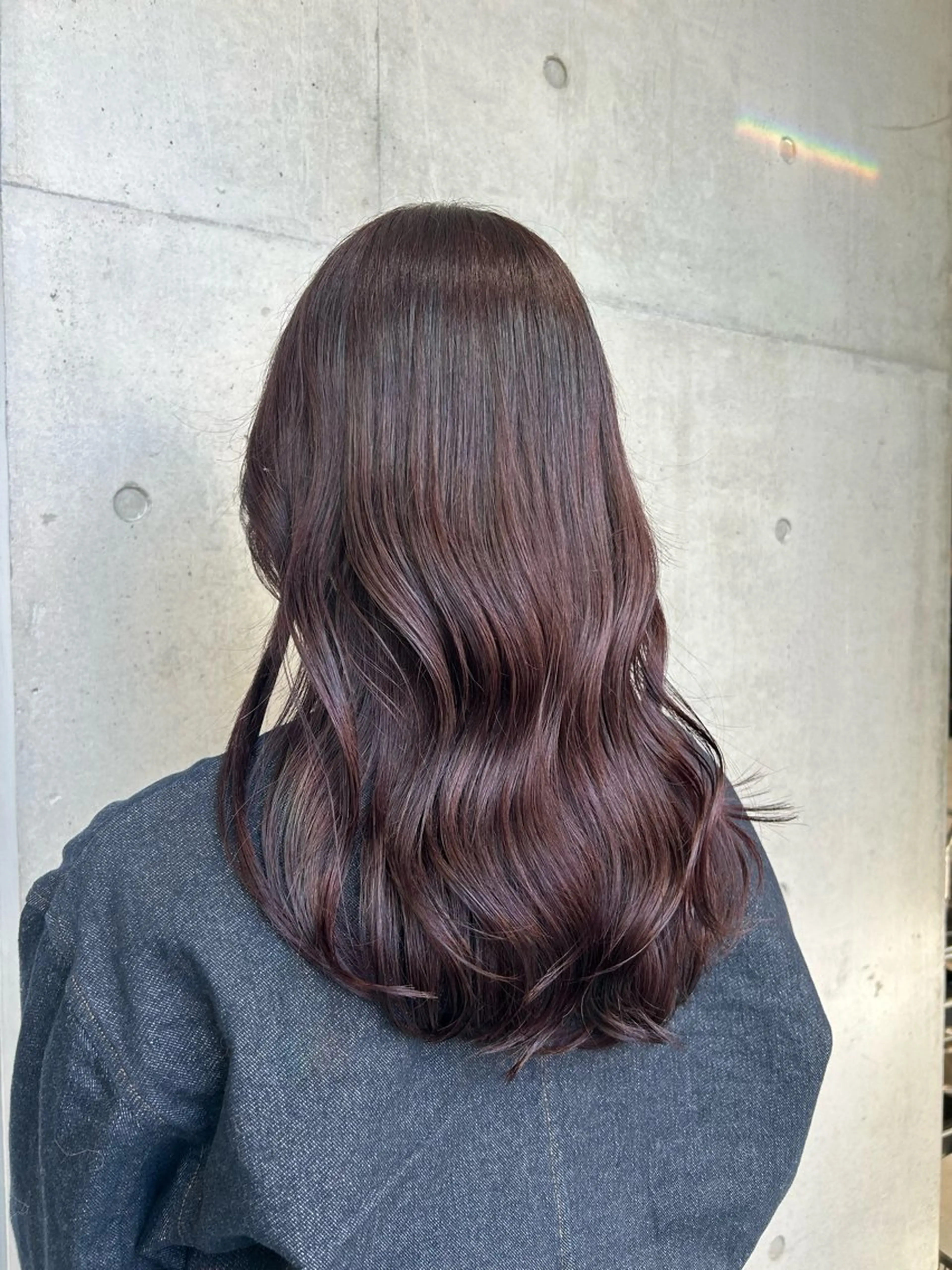 ロング カラー ヘアアレンジ カット ヘアカラー トリートメント ボブ艶モテカラー🫧 カリンのヘアスタイル