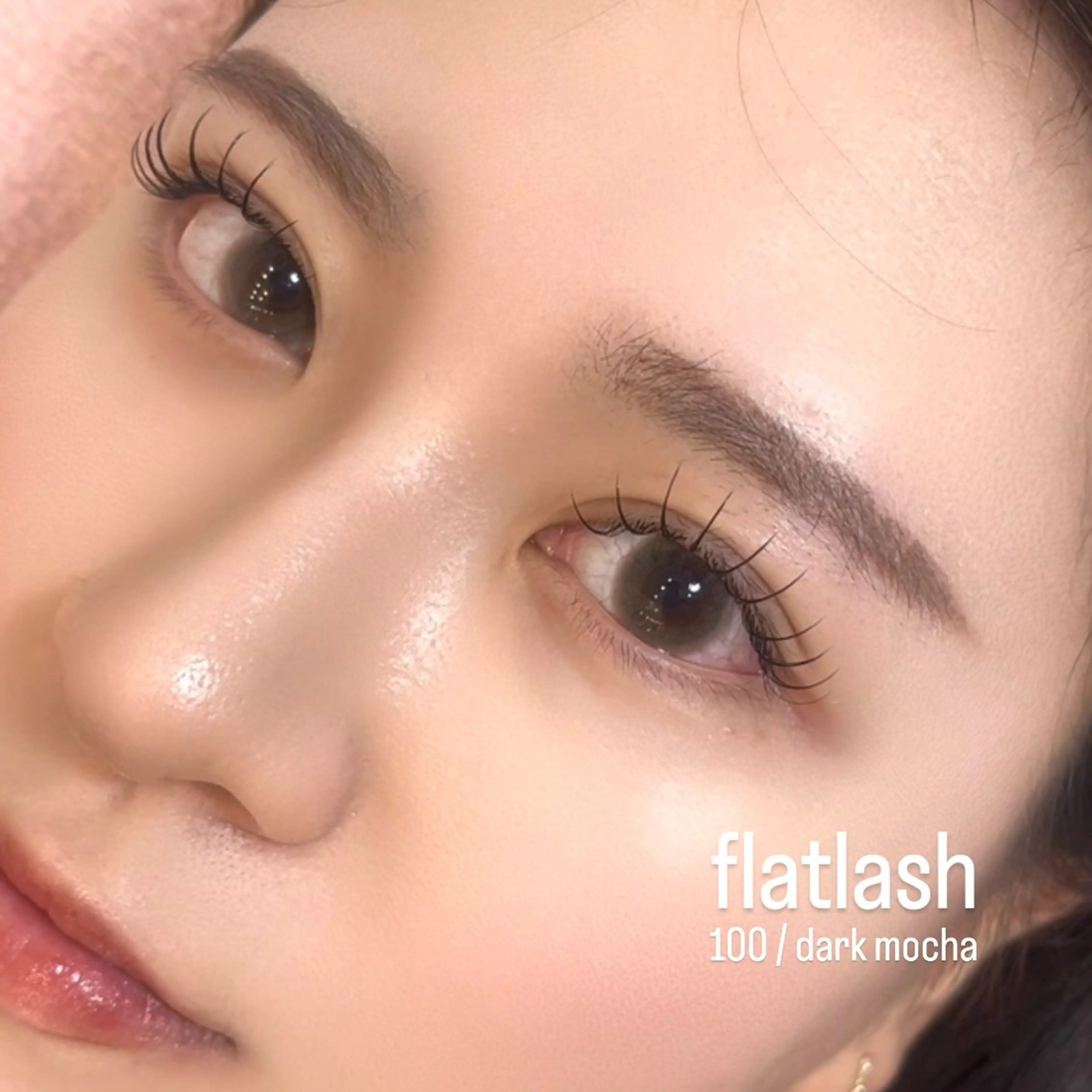 マツエク・マツパ 束感まつ毛 フラットラッシュ マツエク eyelist yuukaのマツエク・マツパデザイン