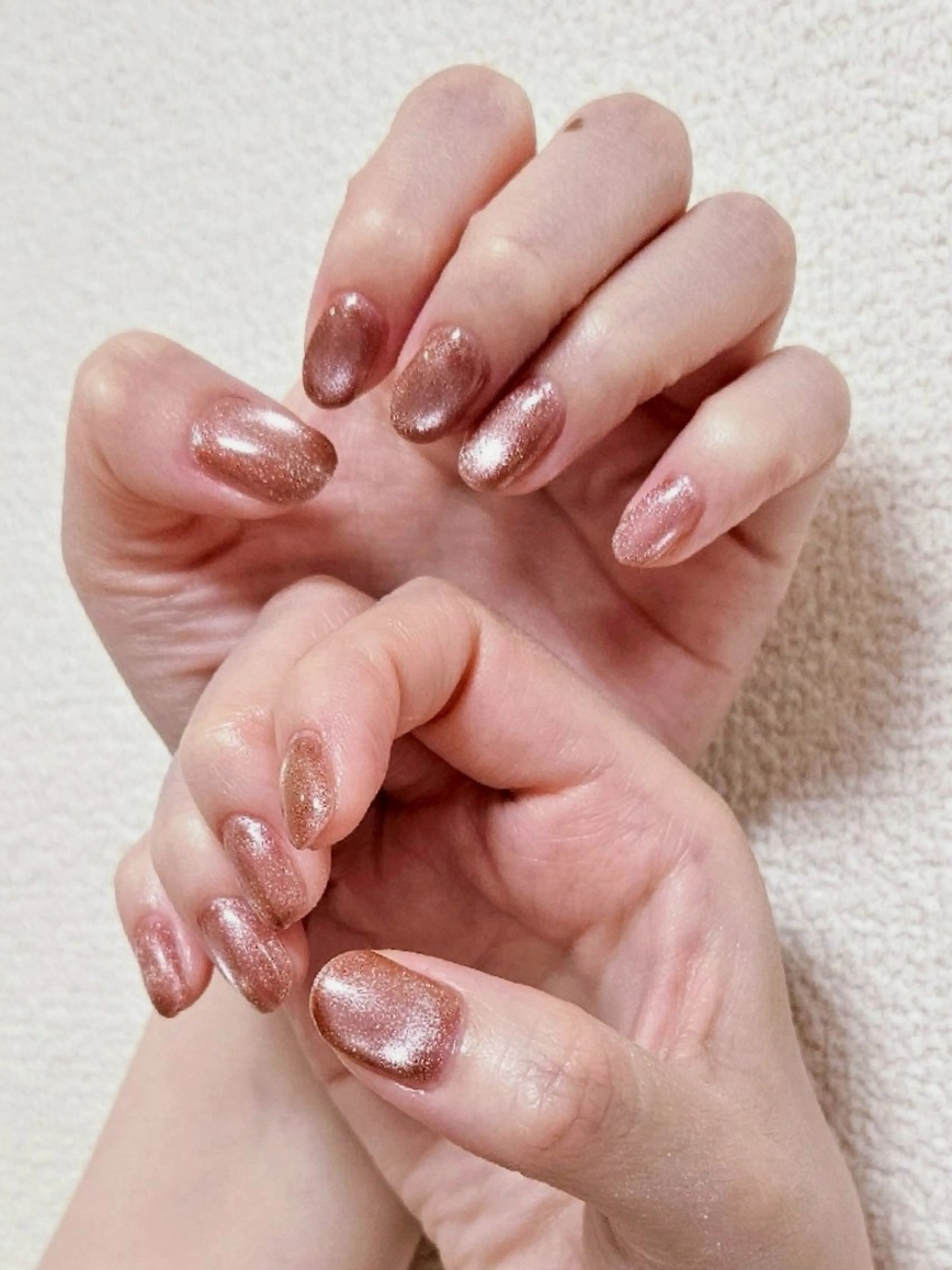 ネイル ラメ(グリッター) マグネットネイル ハンドネイル WALNUT eyebrow&nail所属・WALNUT くるみの眉毛・アイブロウイメージ