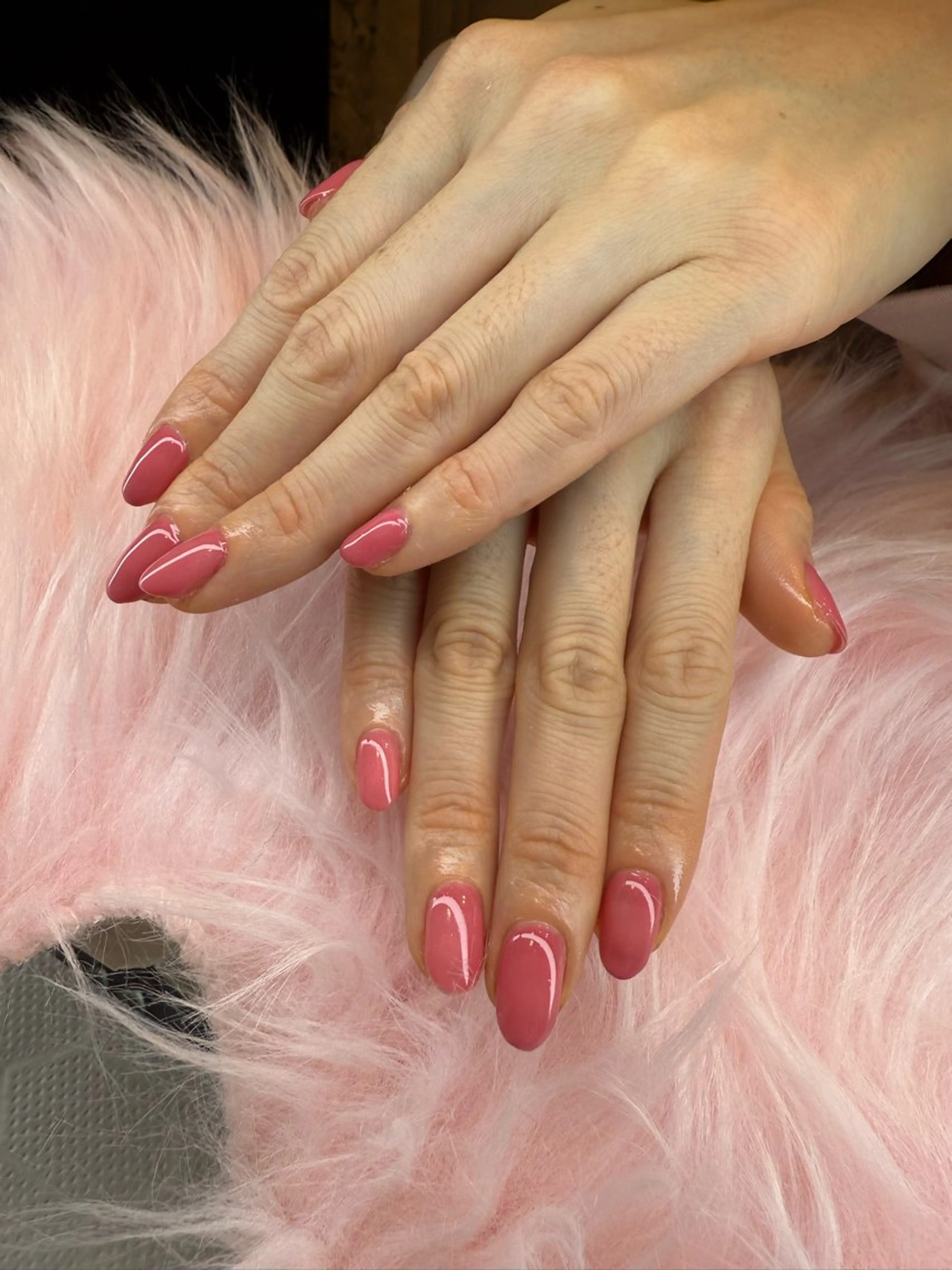 ネイル ワンカラーネイル ハンドネイル ハンドケア Amys nail エミのネイルデザイン