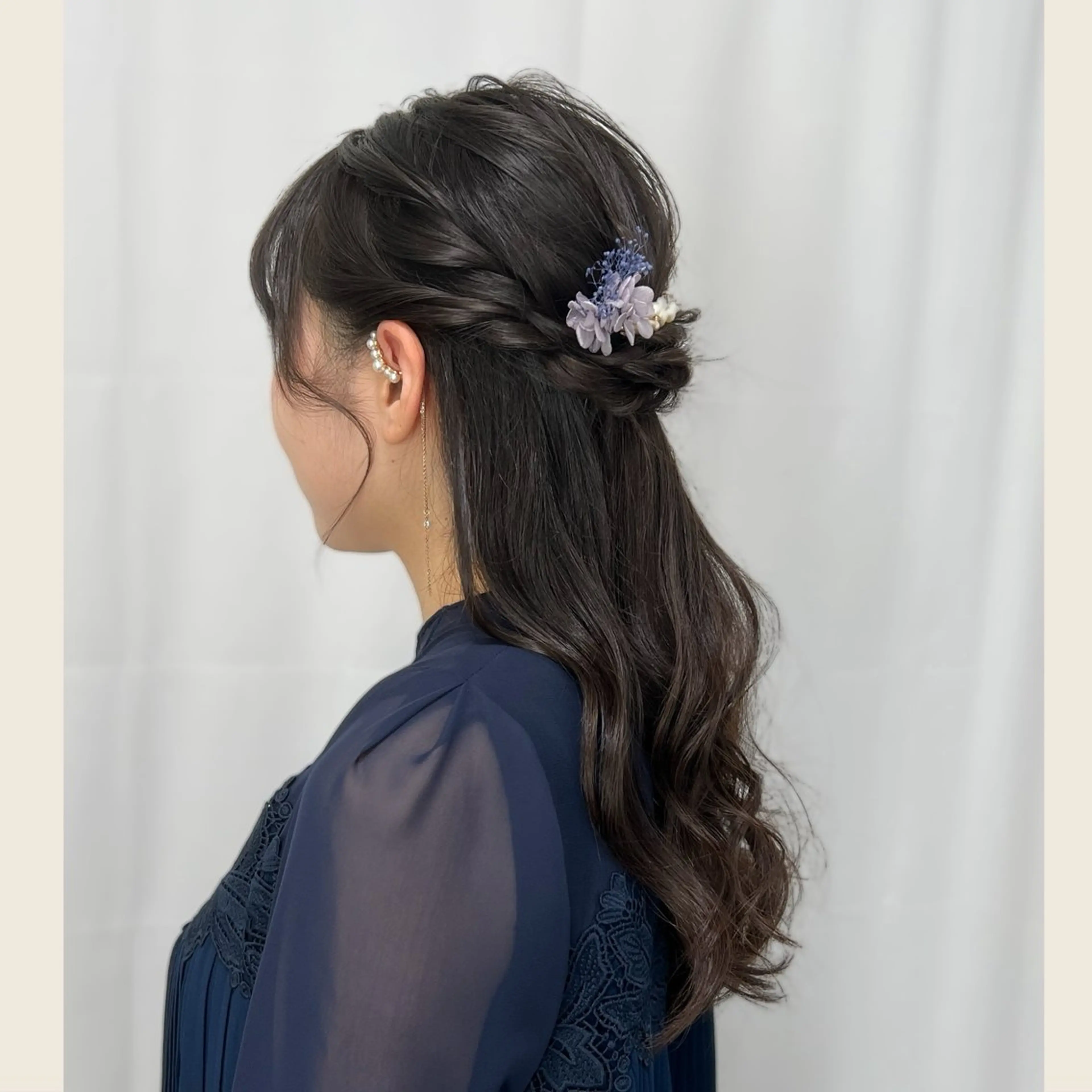 ヘアアレンジ ハーフアップ CHATEAU TERRACE所属・似合うヘアメイク🪞 CHATEAUのヘアスタイル