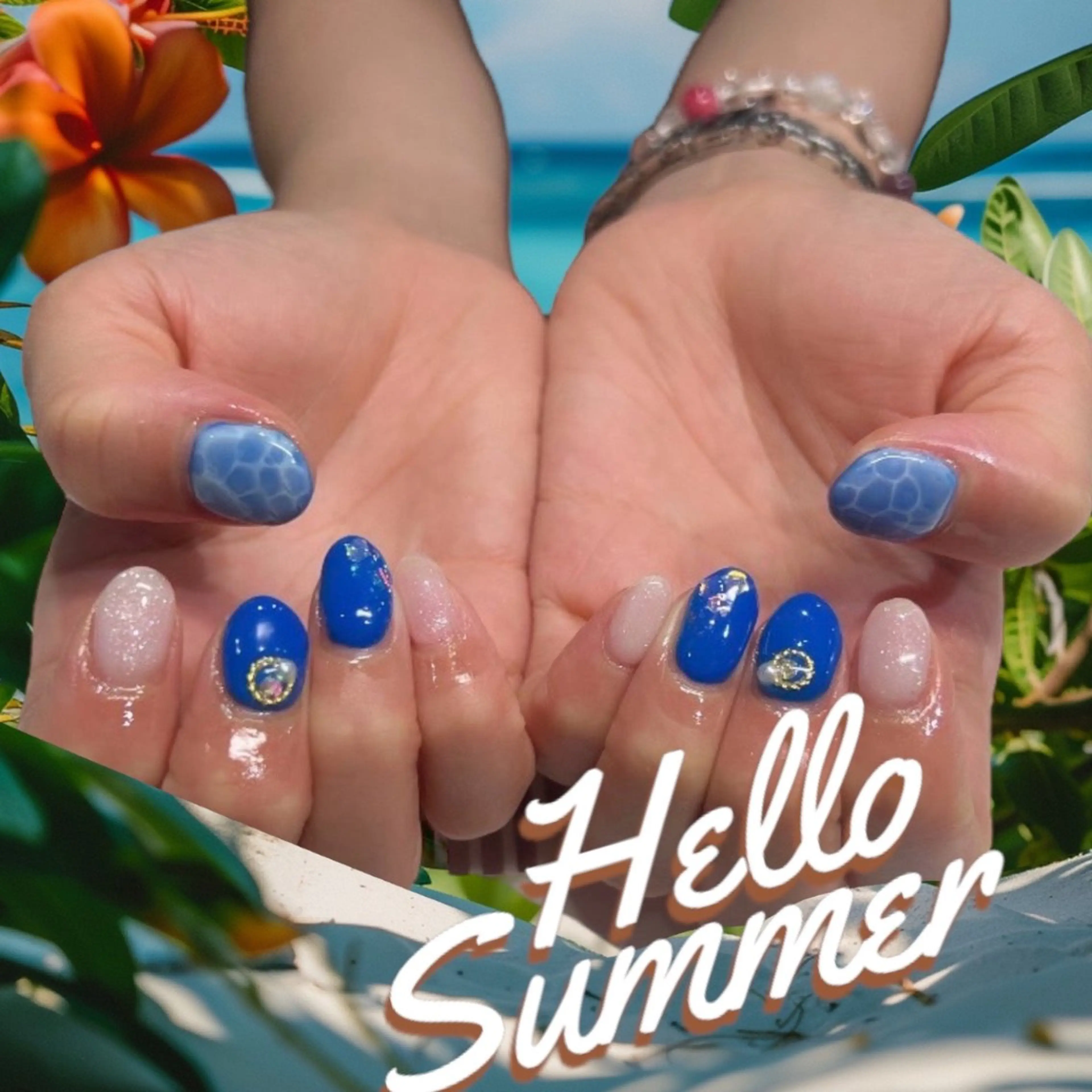 ネイル 夏ネイル Nail Salon Lindaのネイルデザイン