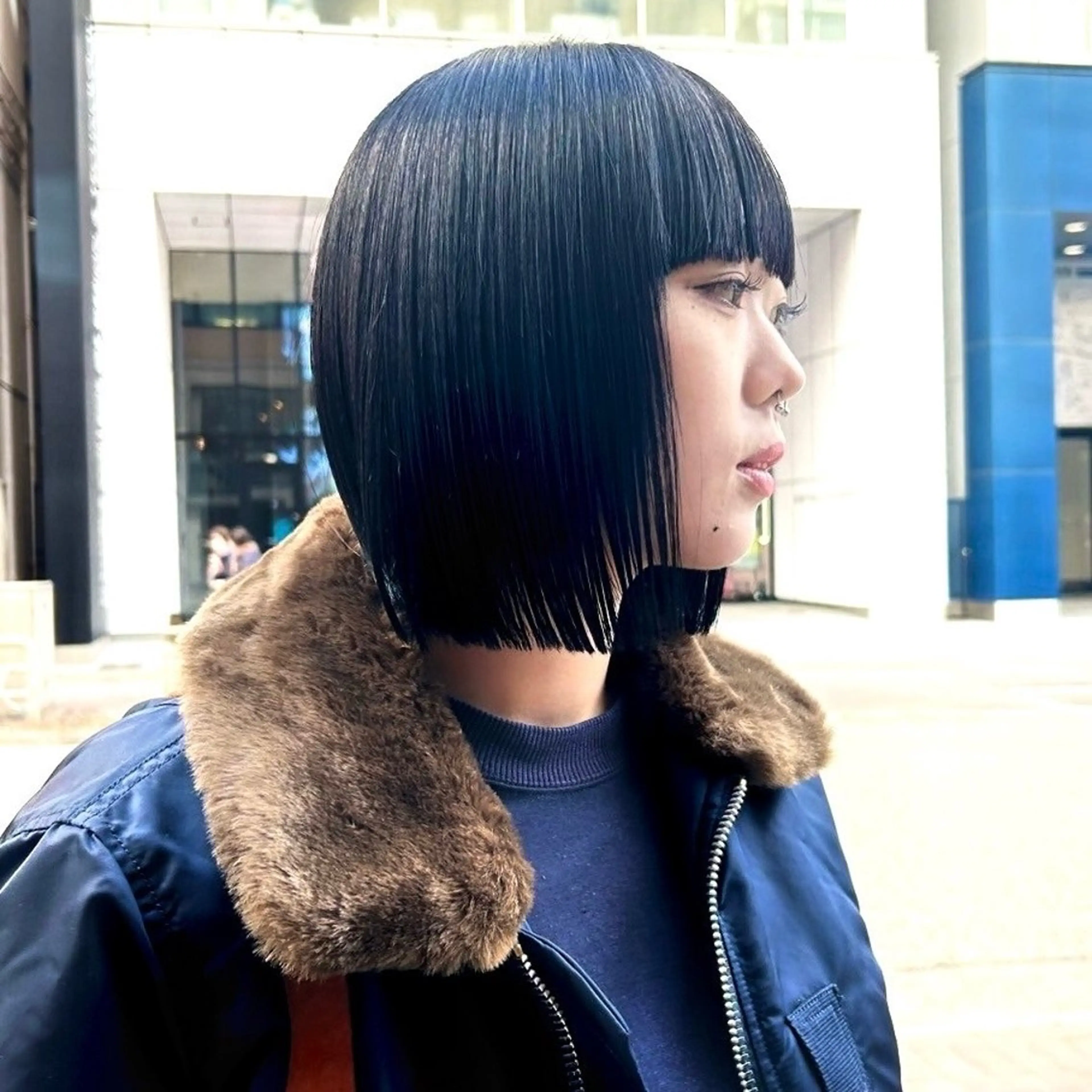 ショート カラー ボブ カット ハイトーン/ウルフ/ レイヤー/Asukaのヘアスタイル