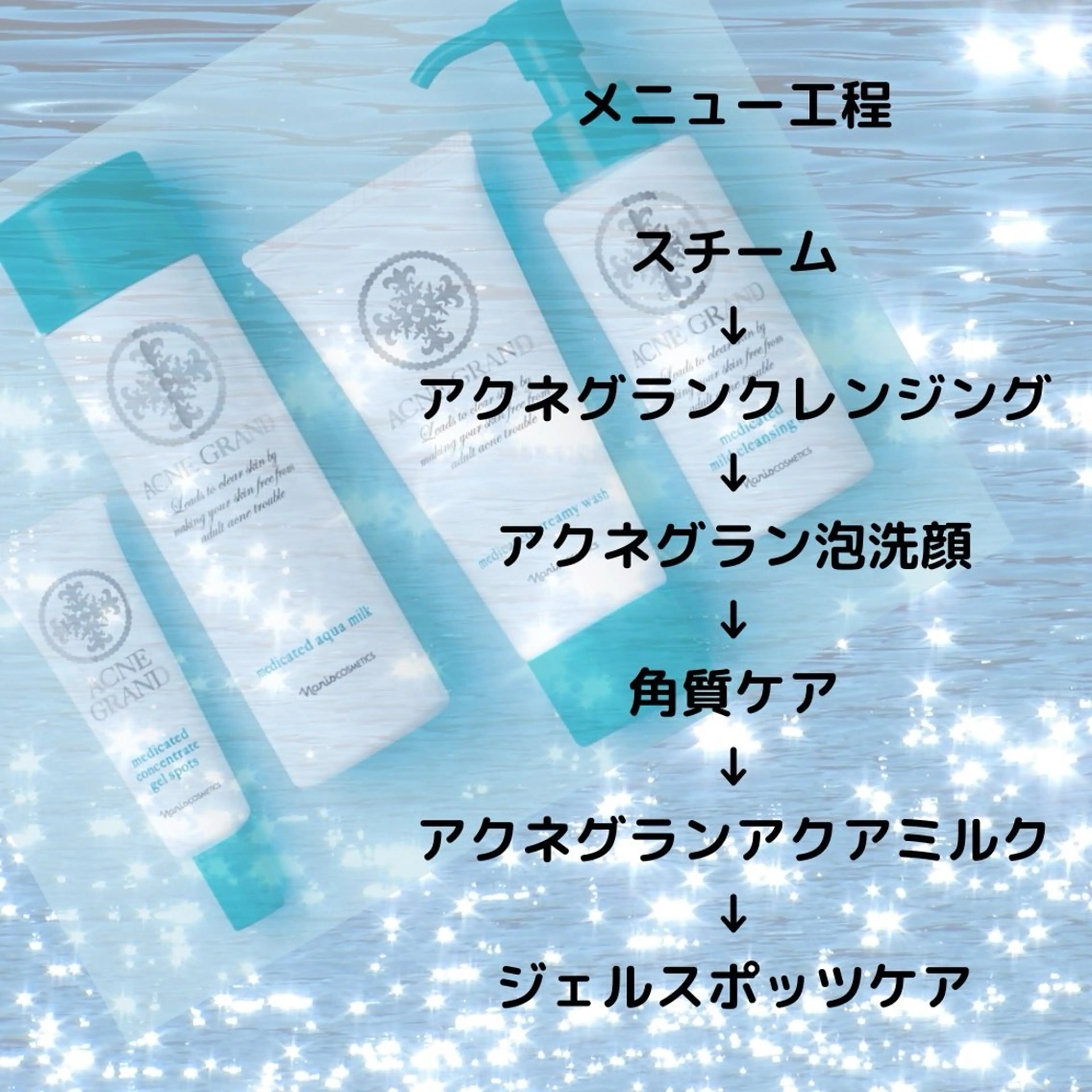 ニキビクレンジングケア30分の写真