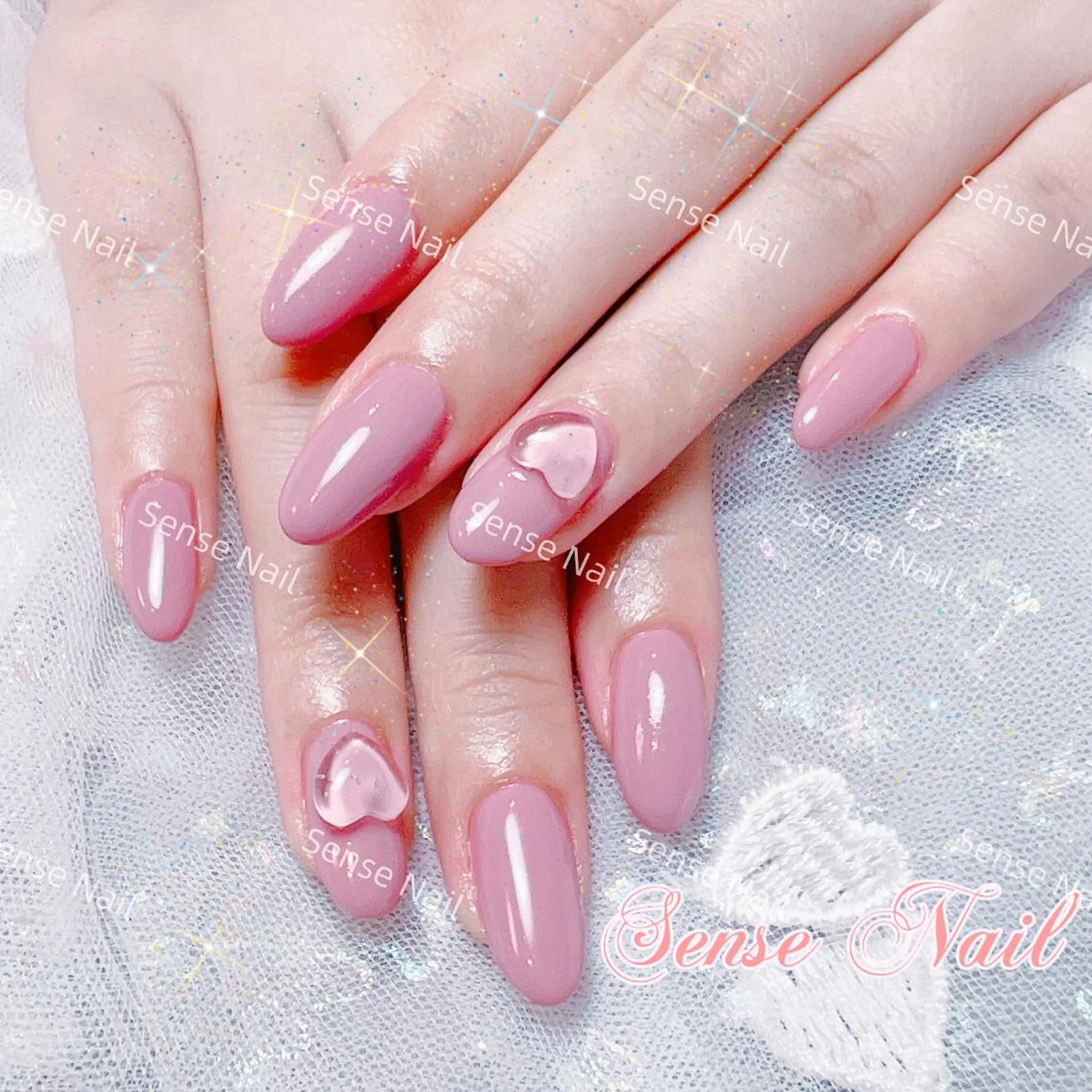 ネイル ハンドネイル Bunny 🐰のネイルデザイン