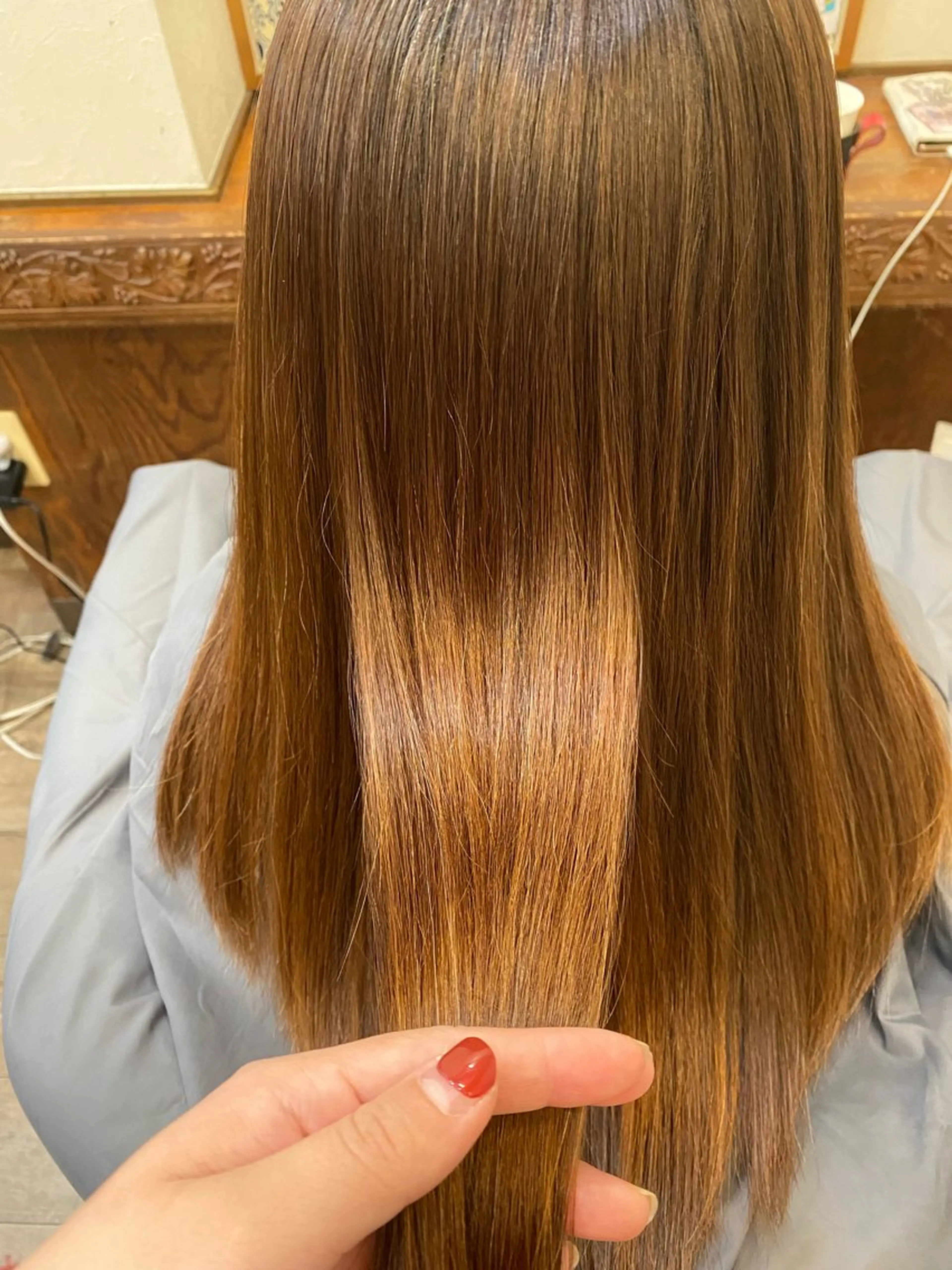 ロング 島田 つかさのヘアスタイル