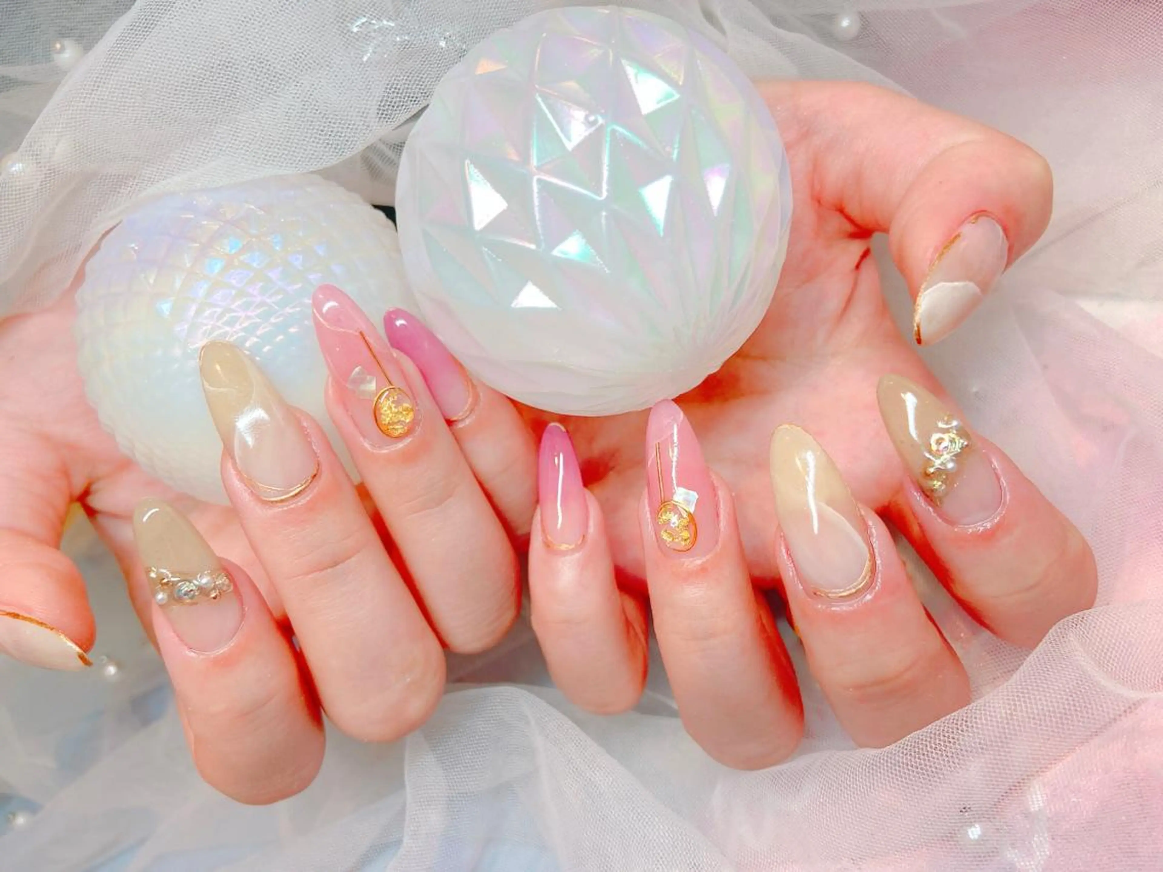 ネイル 長さだし専門店 M2　rikaのネイルデザイン