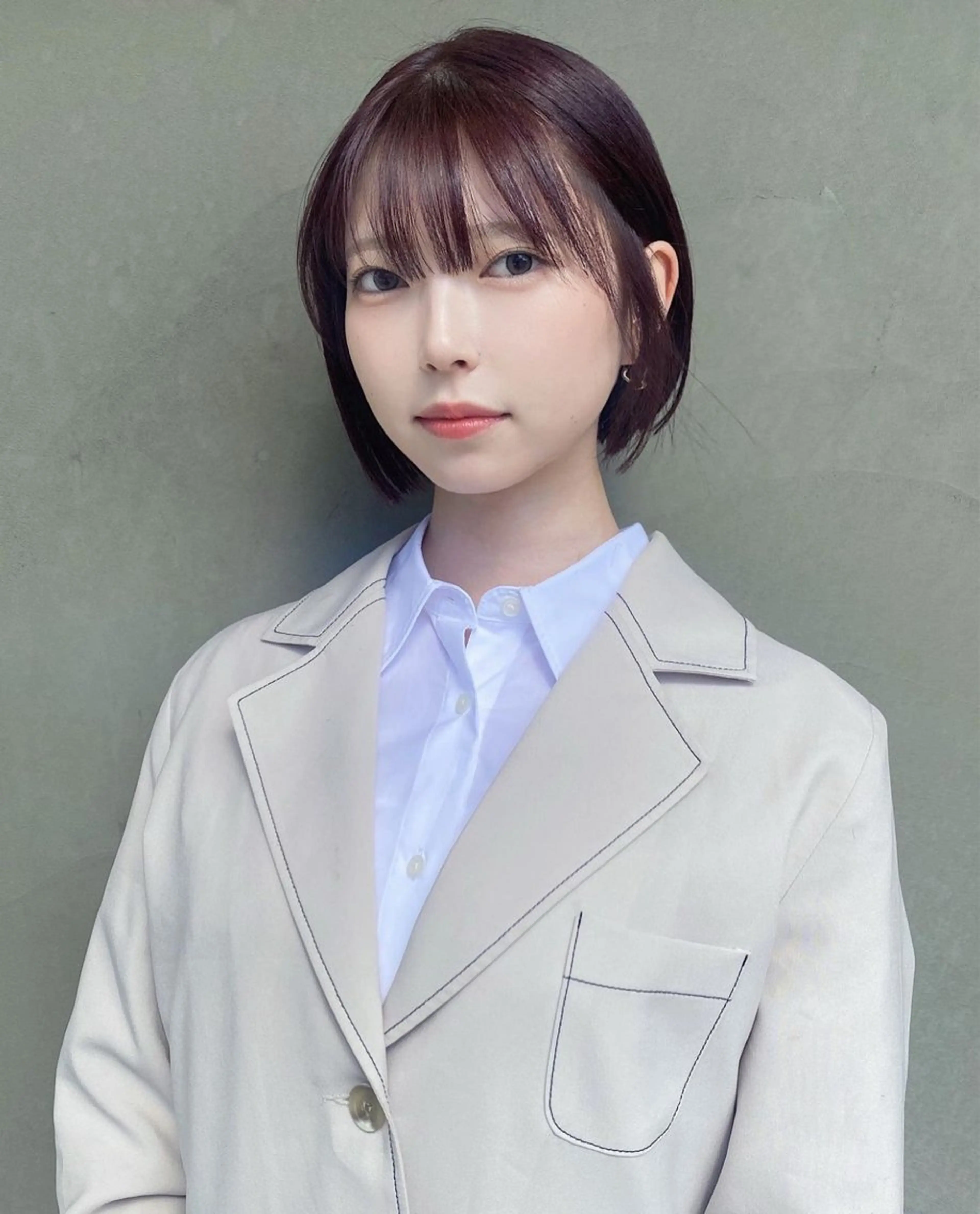 ショート カット Qin原宿店所属・葵 韓国オタク美容師 レイヤーカットのヘアスタイル