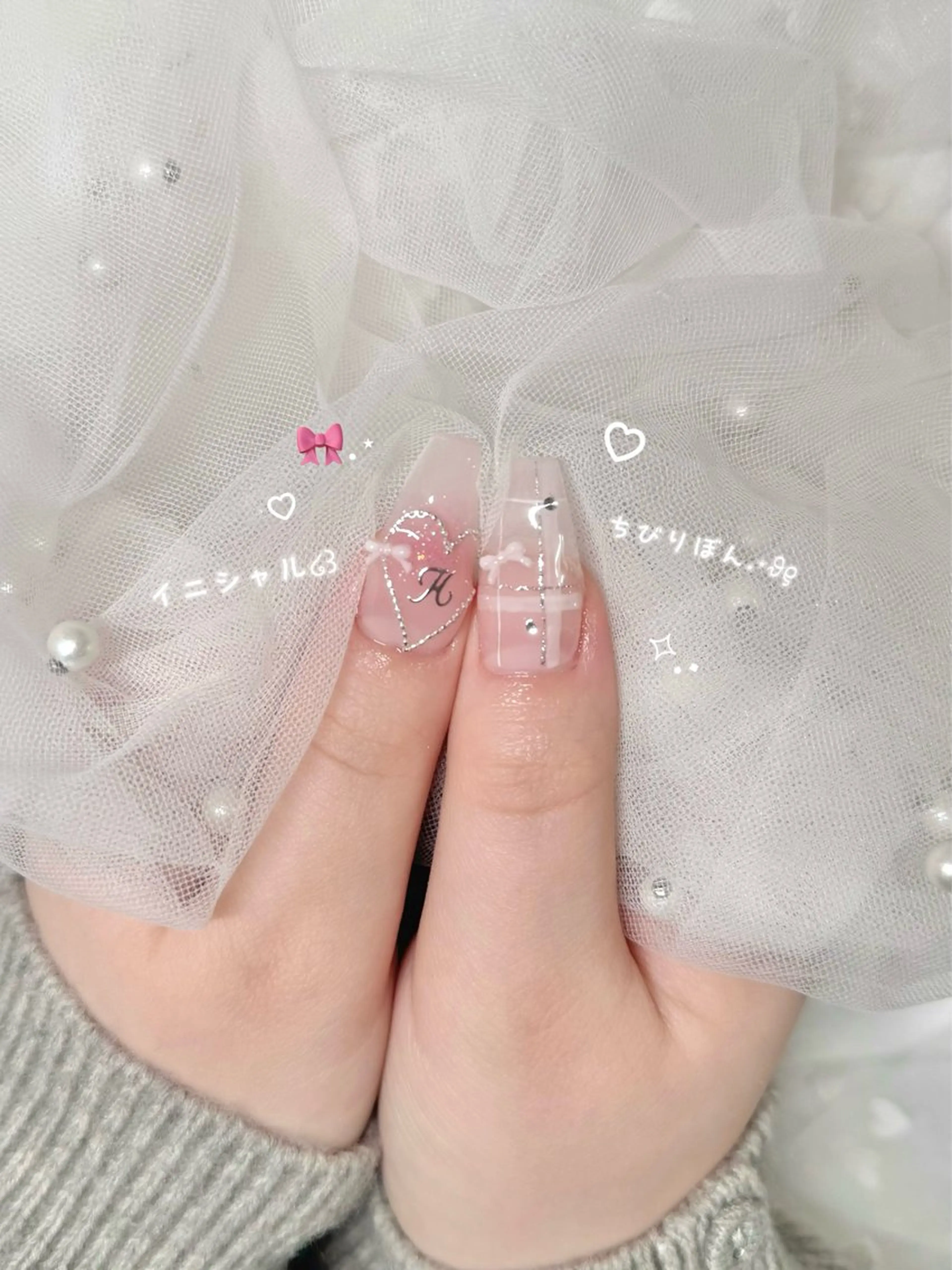 ネイル ハンドネイル 🎀Mai 🎀2/9空✩.*のネイルデザイン