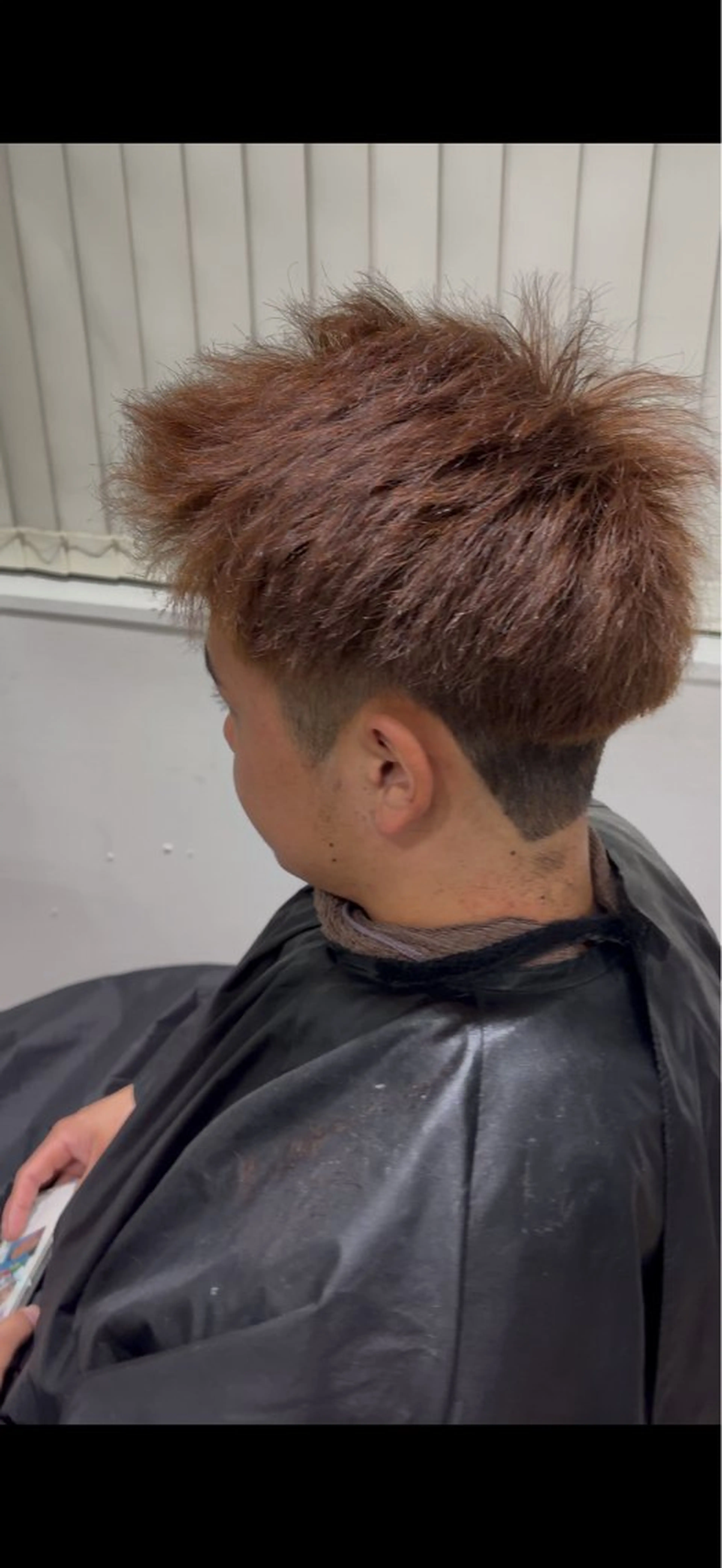 メンズ メンズベリーショート EXCIA西梅田店所属・メンズ縮毛矯正 /EXCIA/西梅田のヘアスタイル