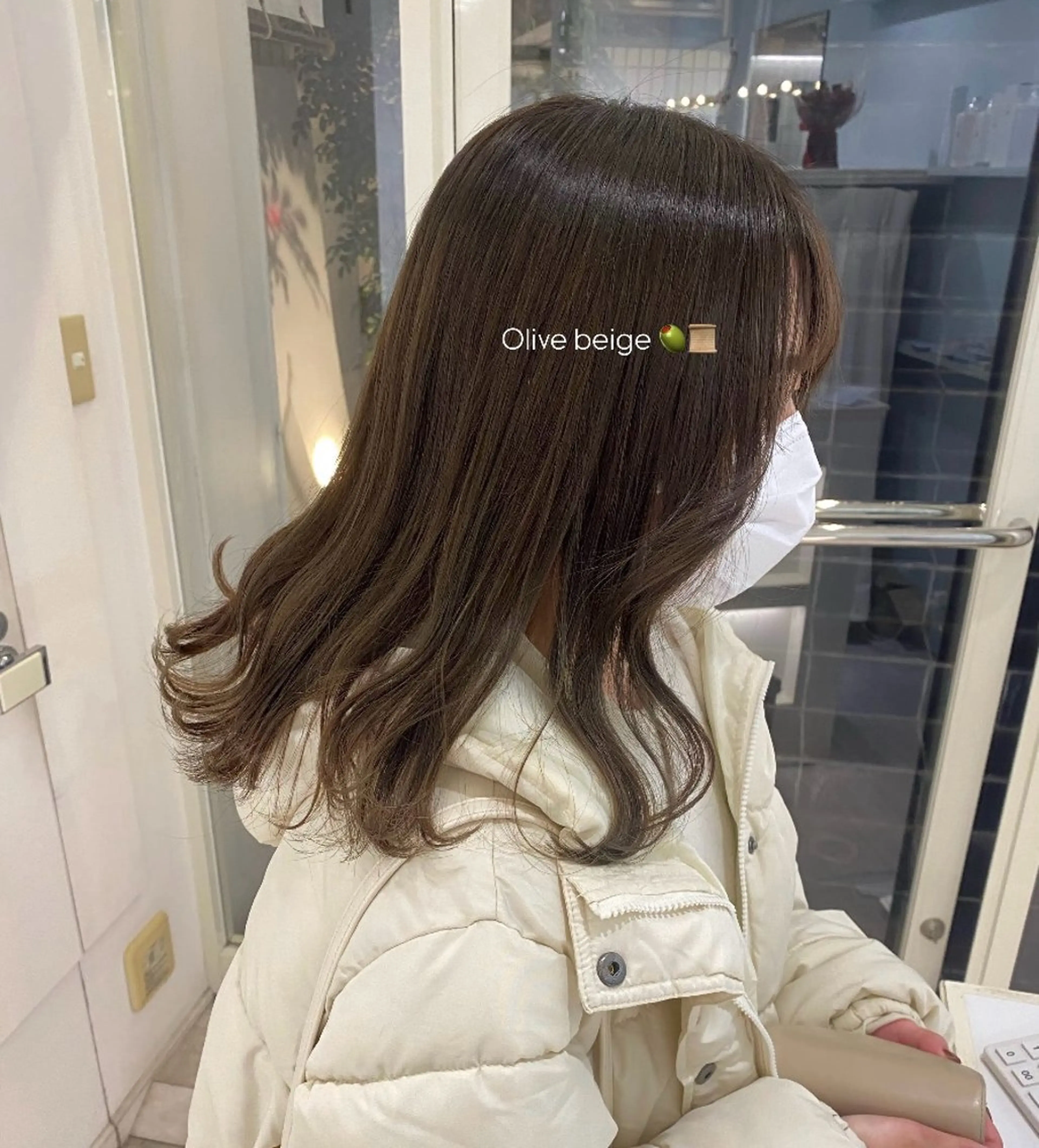 カラー ヘアカラー ParveMix🎀 稲垣詞葉のヘアスタイル