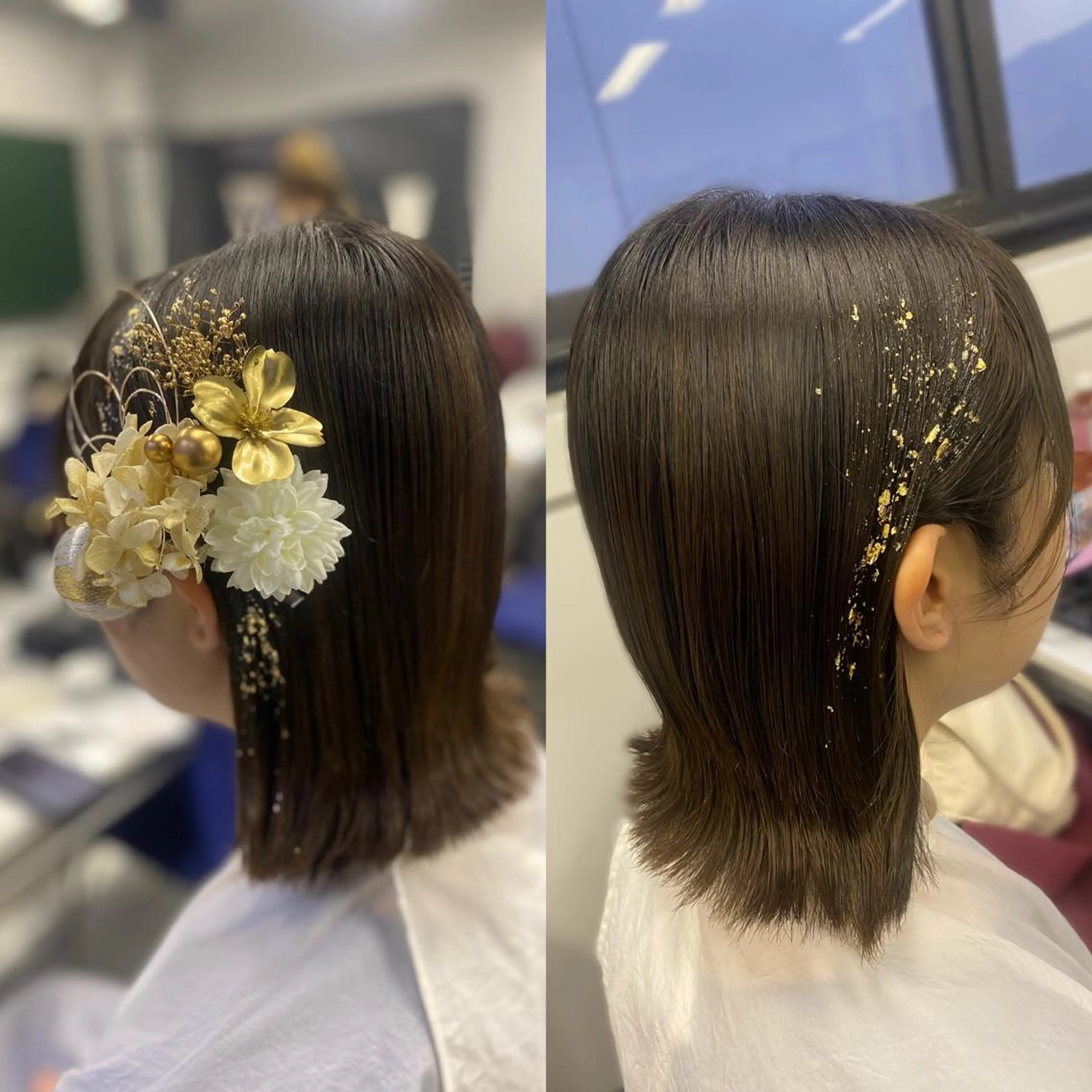 ヘアアレンジ ボブ デート ♡オシャ髪♡AI ✂️newi町田のヘアスタイル
