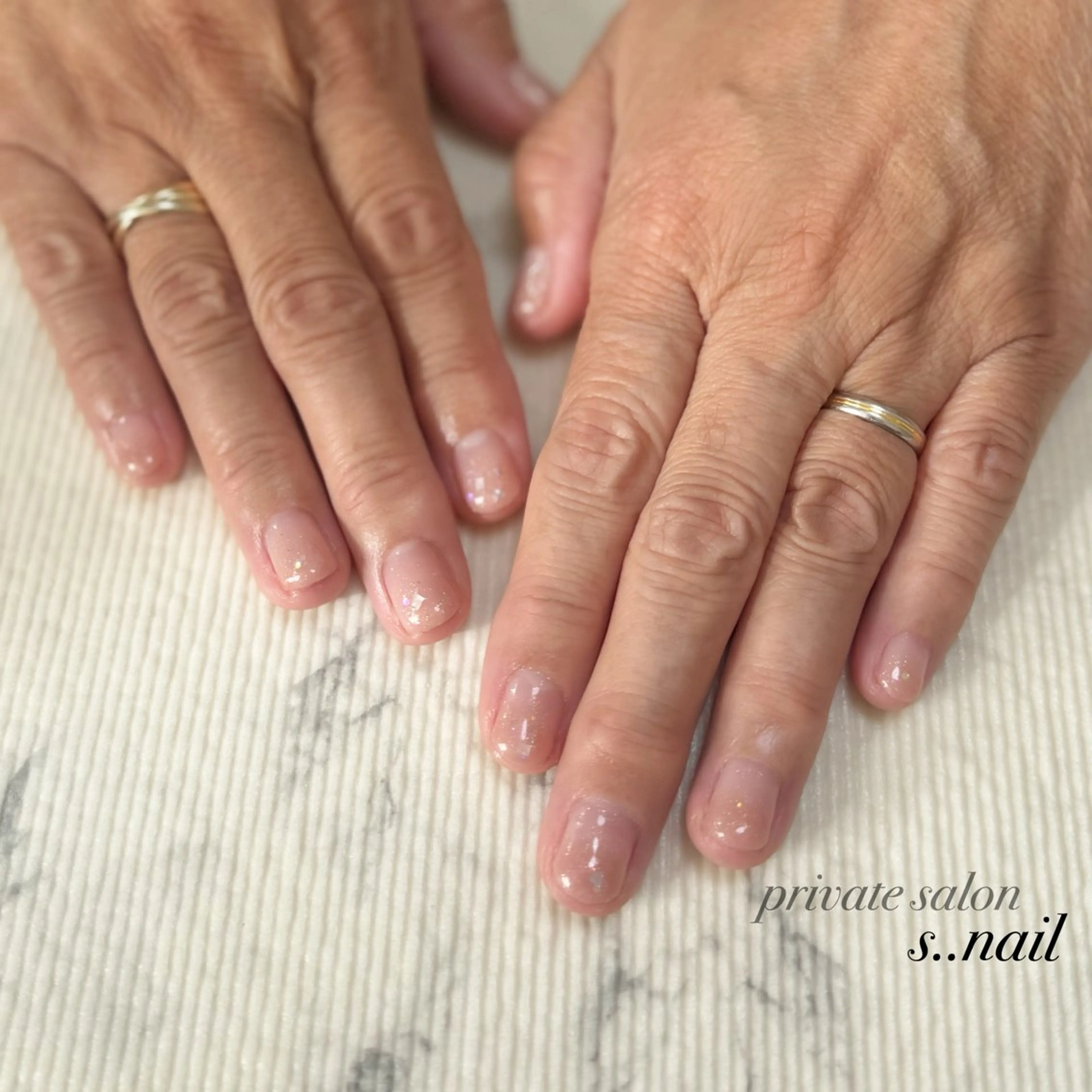 ネイル グラデーション ラメ(グリッター) s..nail / MORITAのネイルデザイン