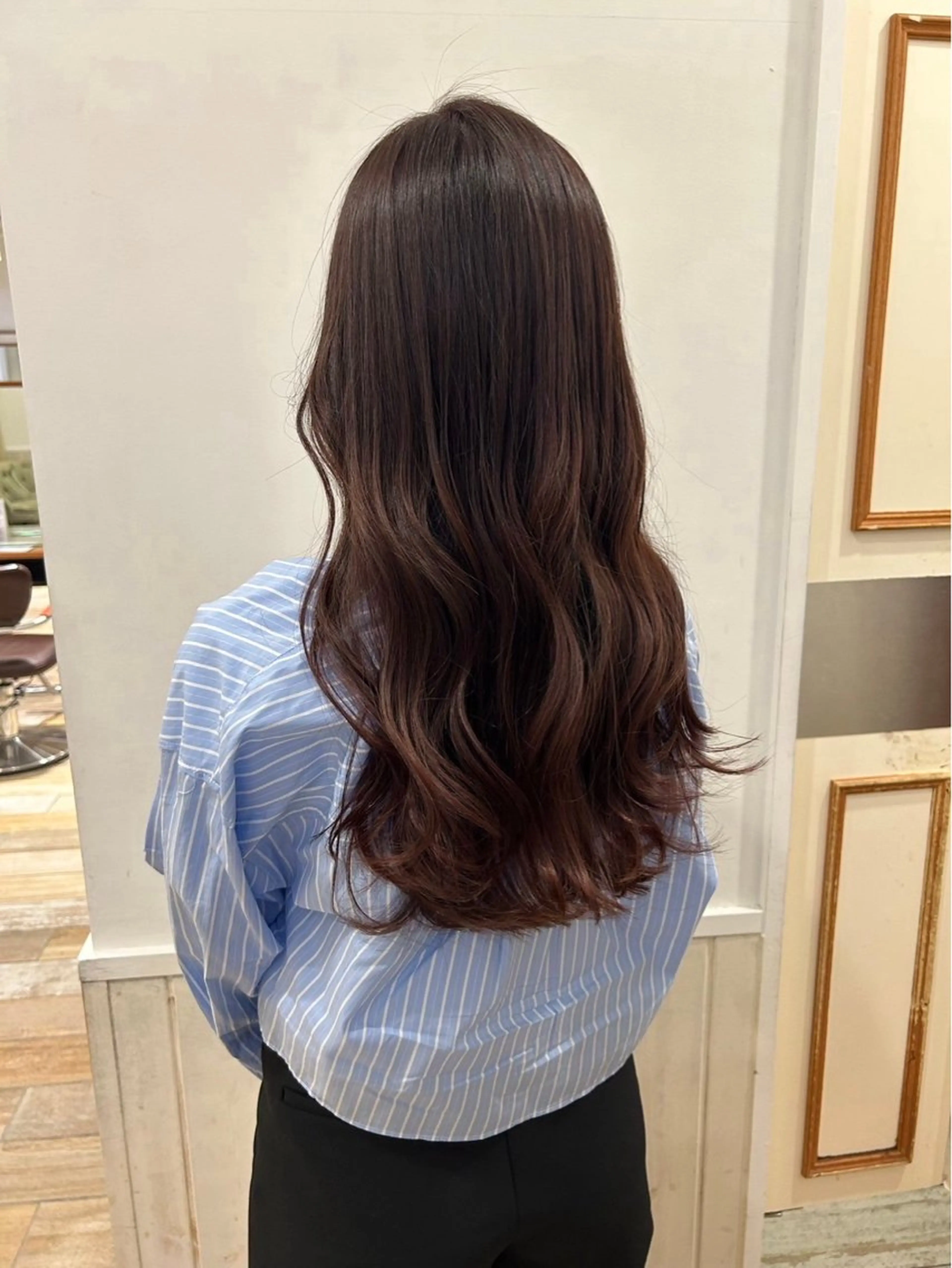 ロング 韓国ヘア ‎⟡.·KANA🐥のヘアスタイル