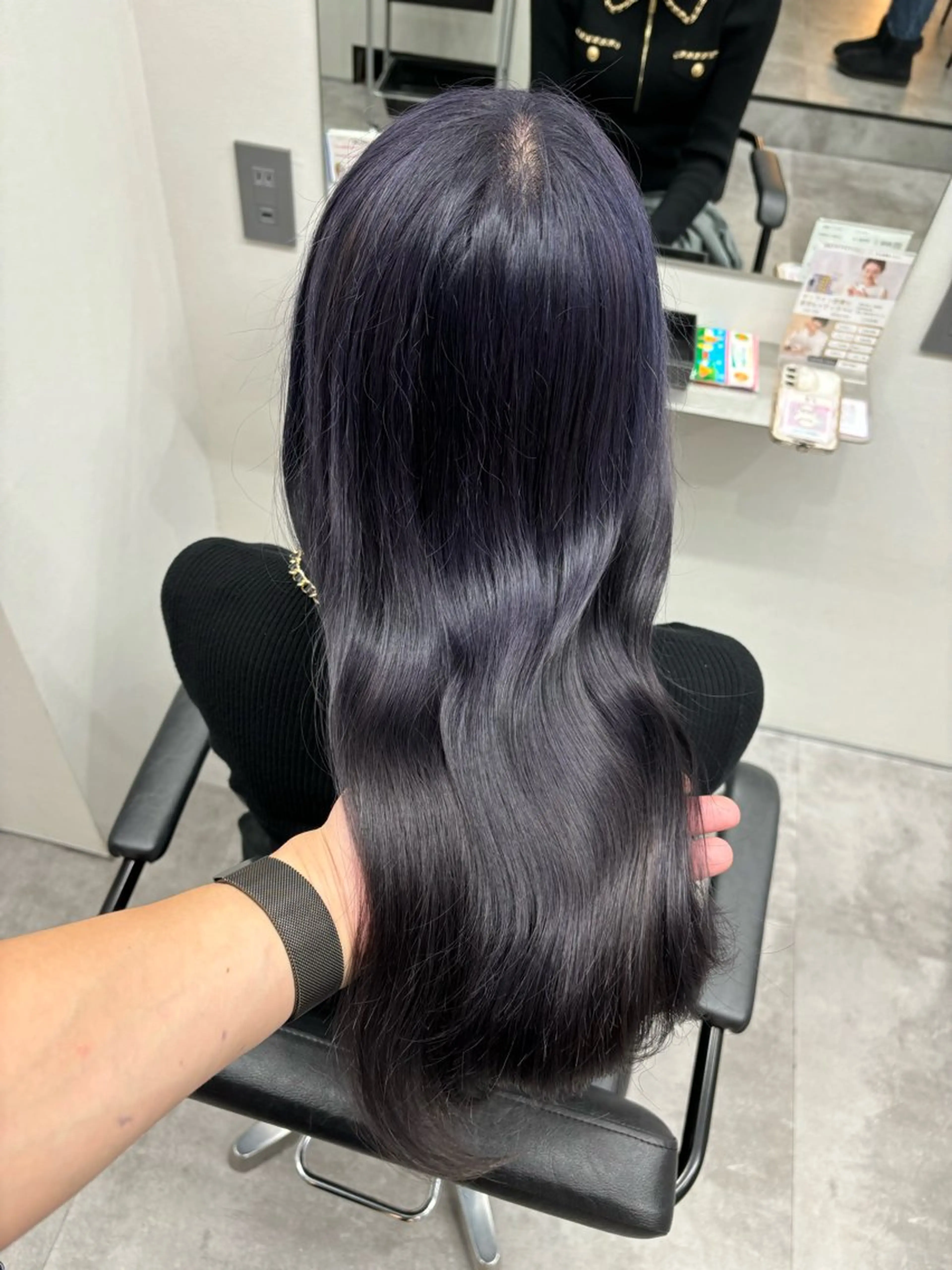 ロング ヘアカラー トリートメント 韓国ヘア/レイヤー 🇰🇷/艶髪/長橋のヘアスタイル