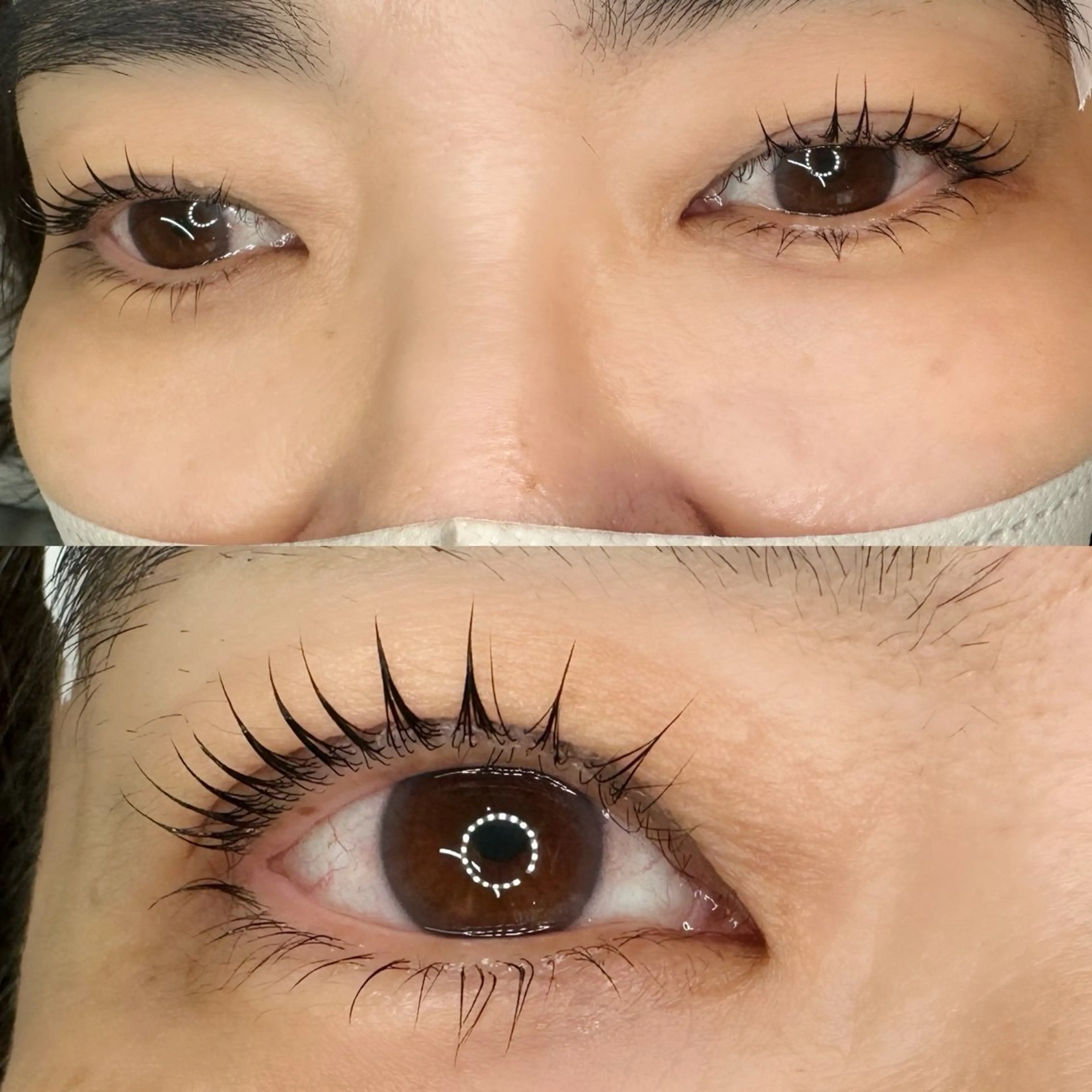 マツエク・マツパ マツパ S+アサクサ束感 外国人風パリジエンヌのマツエク・マツパデザイン