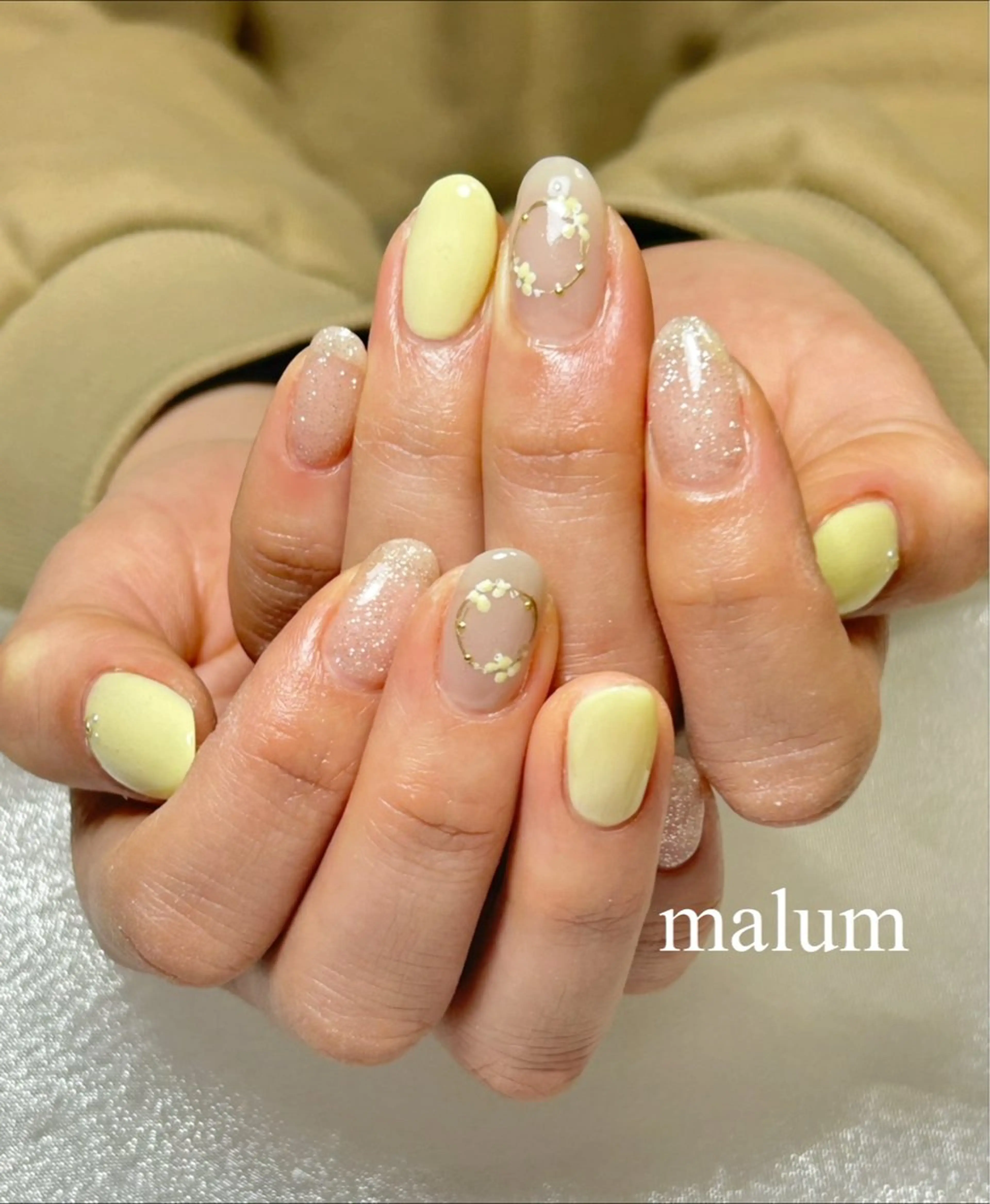 ネイル ハンドネイル malum nailのネイルデザイン