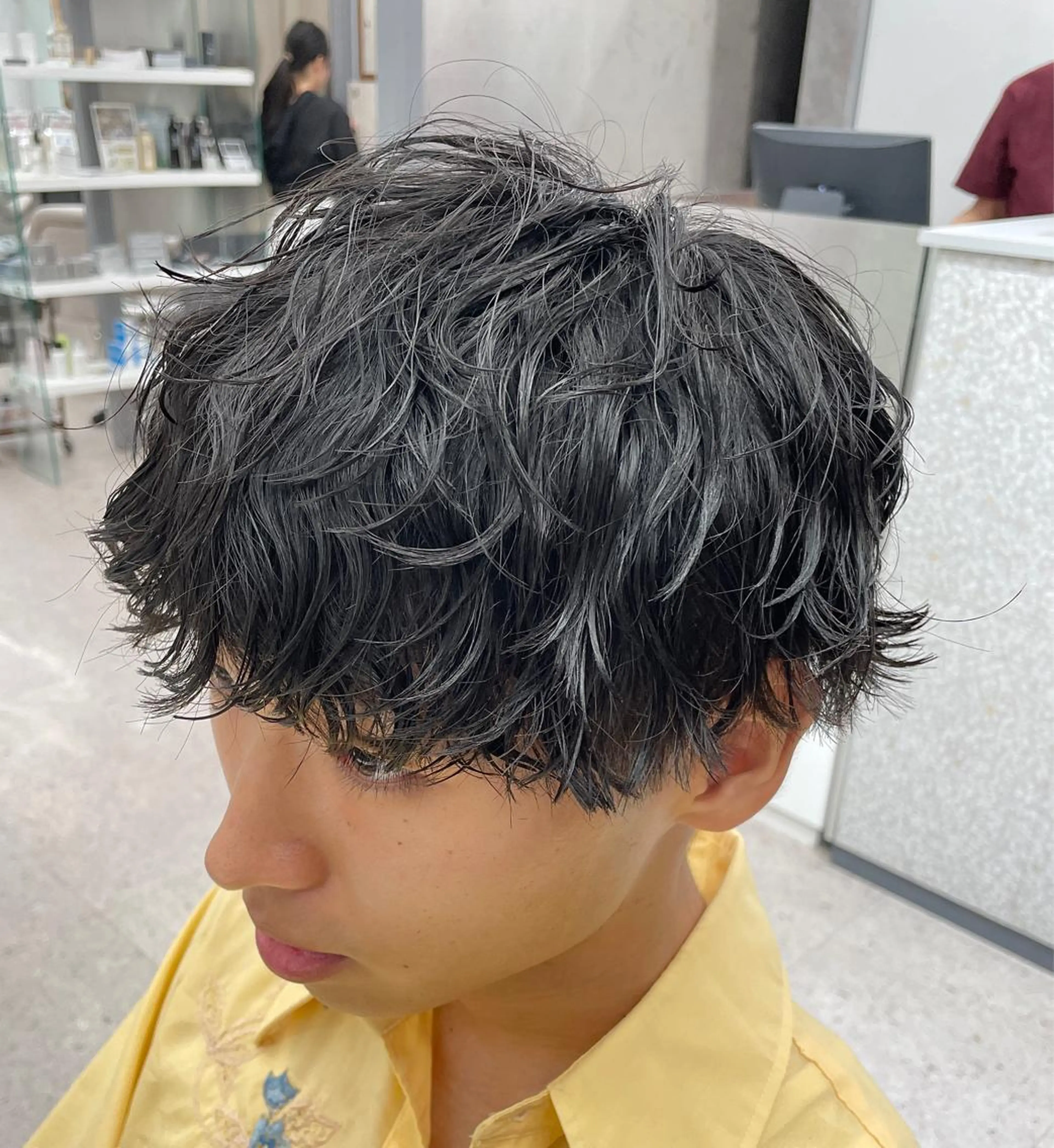 パーマ メンズ メンズスタイリスト✨ 助川龍哉のヘアスタイル