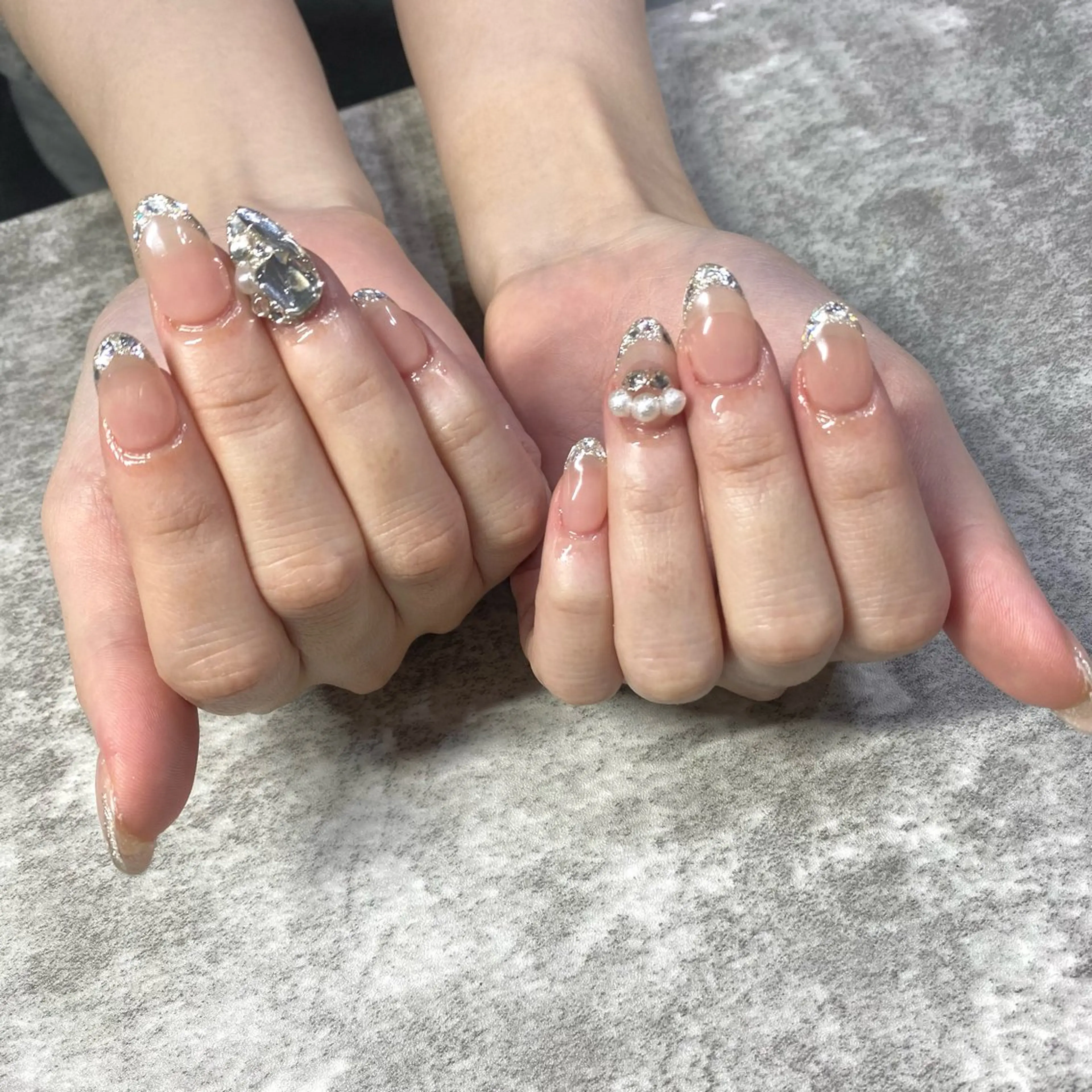 ネイル ブライダルネイル ハンドネイル ★Rinail... .のネイルデザイン