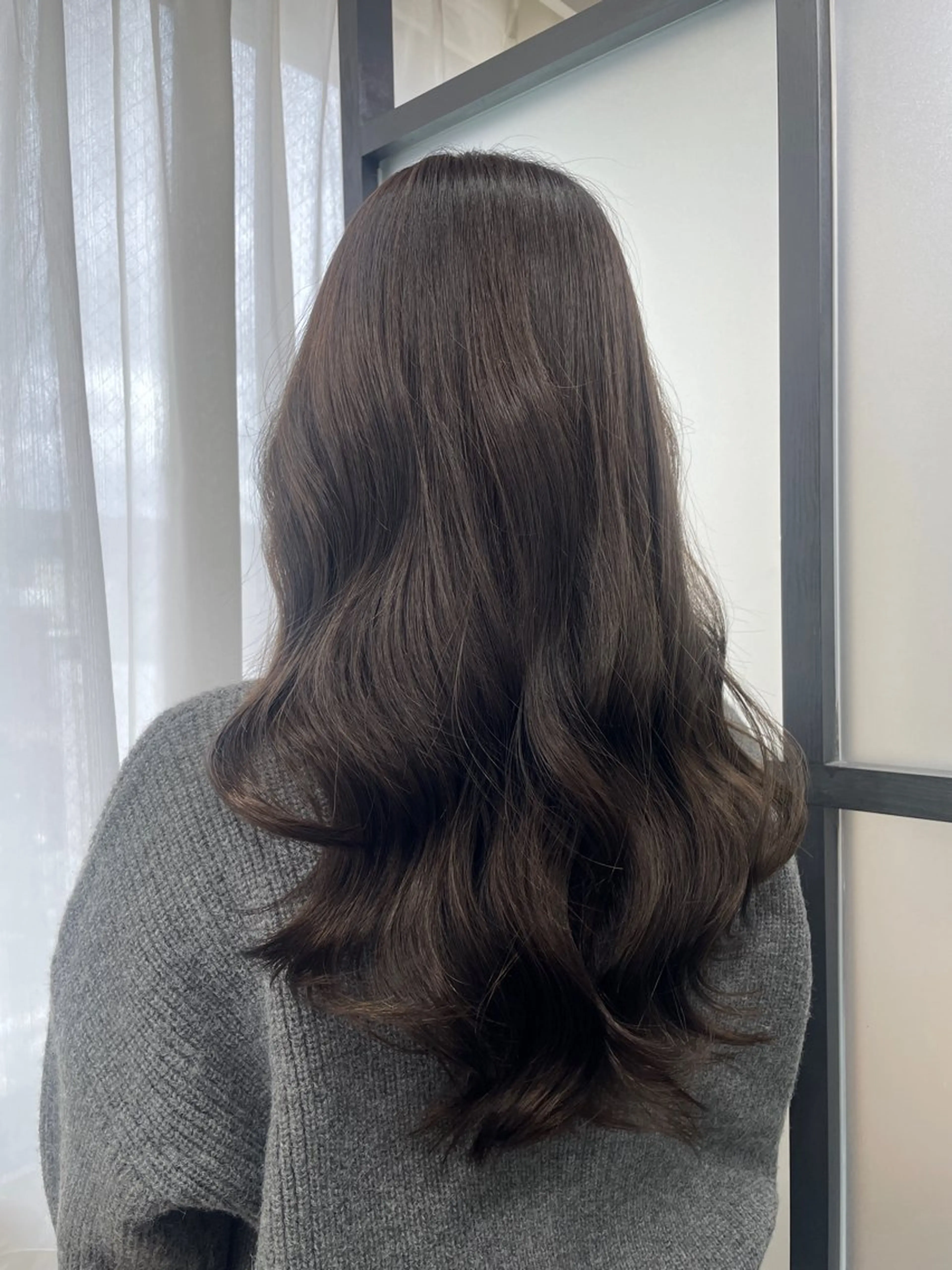 カット+《髪質改善》高発色アンジーカラー＋3stepトリートメントの写真