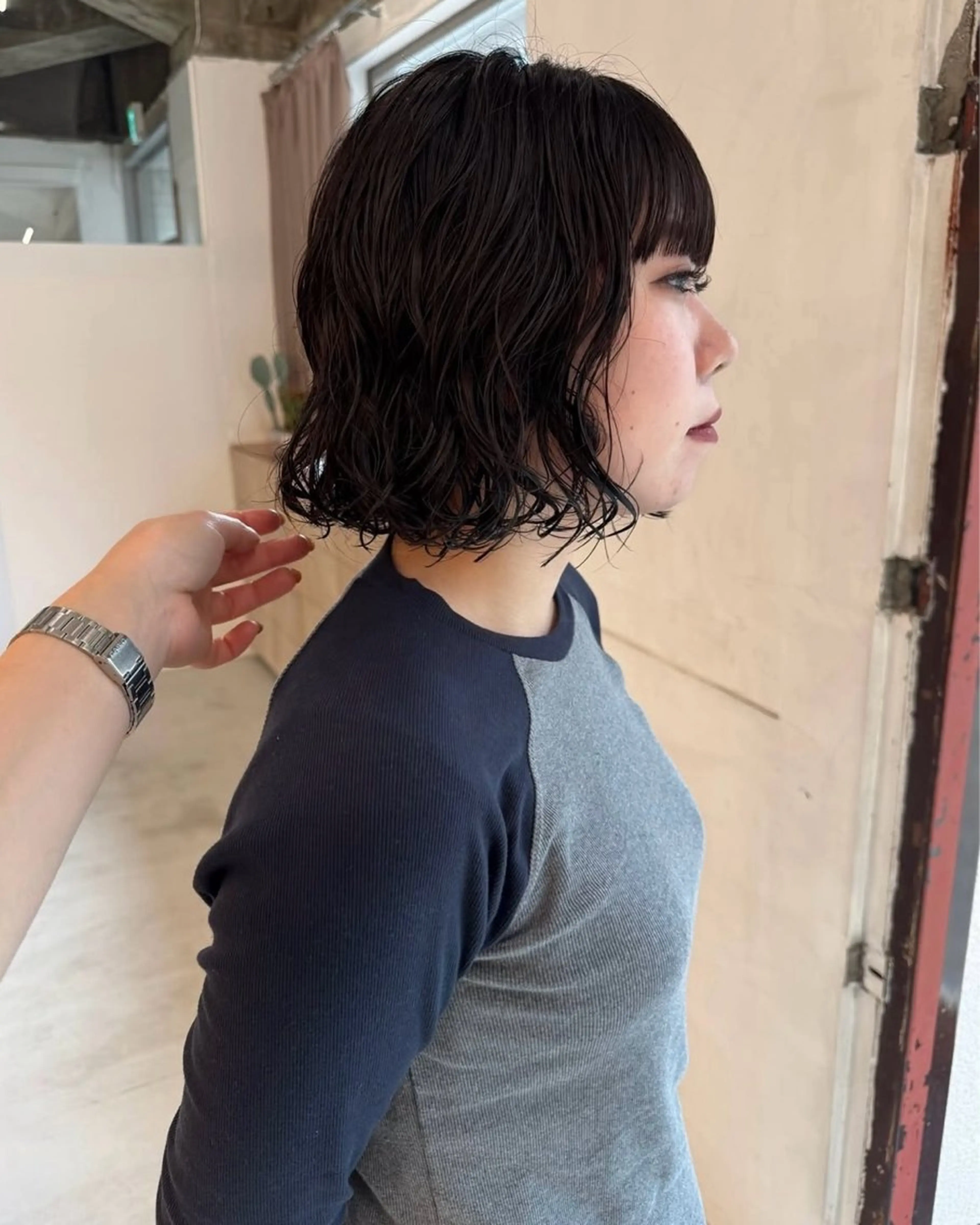 ミディアム the hinc所属・miyu /大阪 /レイヤーカットのヘアスタイル