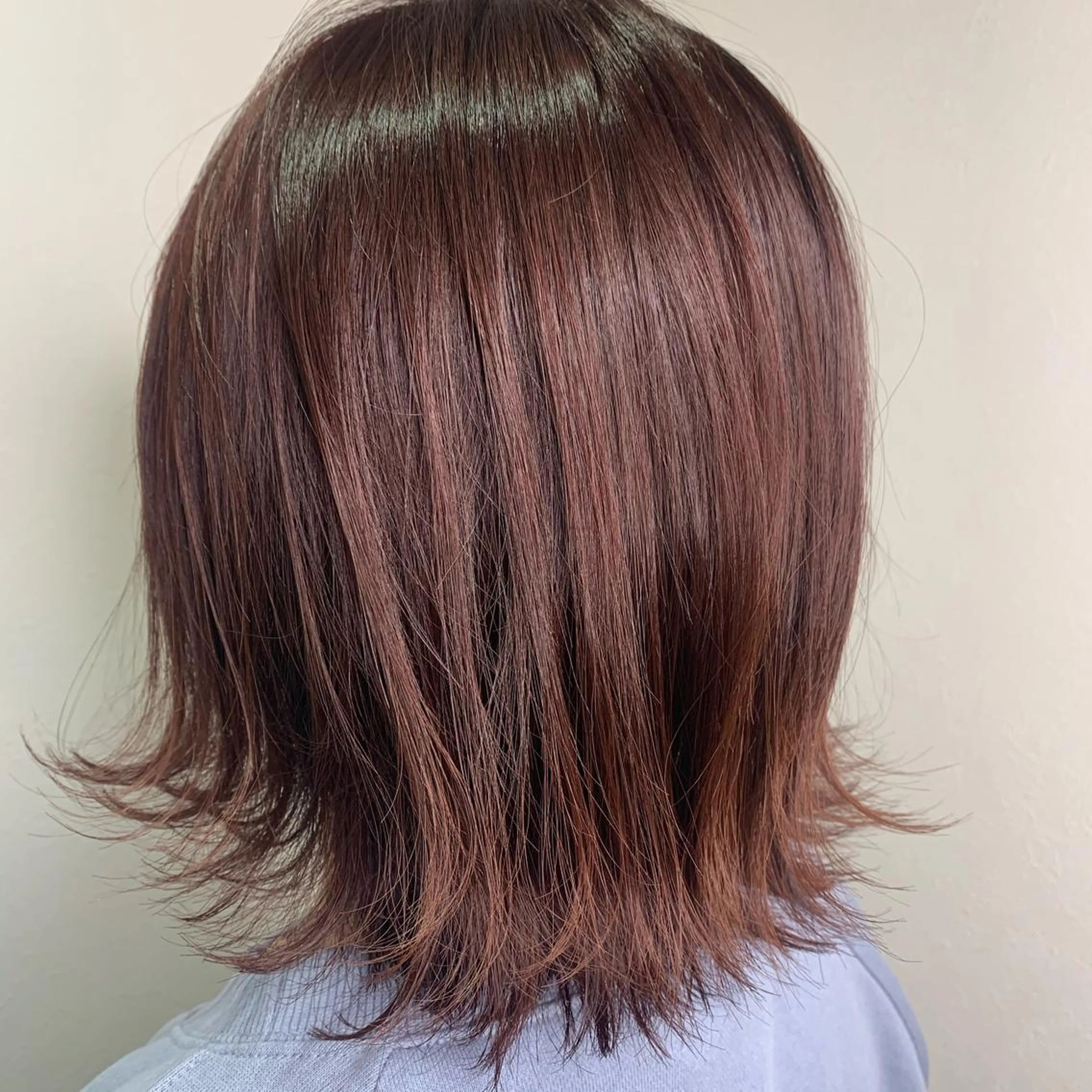 ミディアム カラー ヘアアレンジ 髪質改善/縮毛/新宿 🫧SUZUKA🫧のヘアスタイル