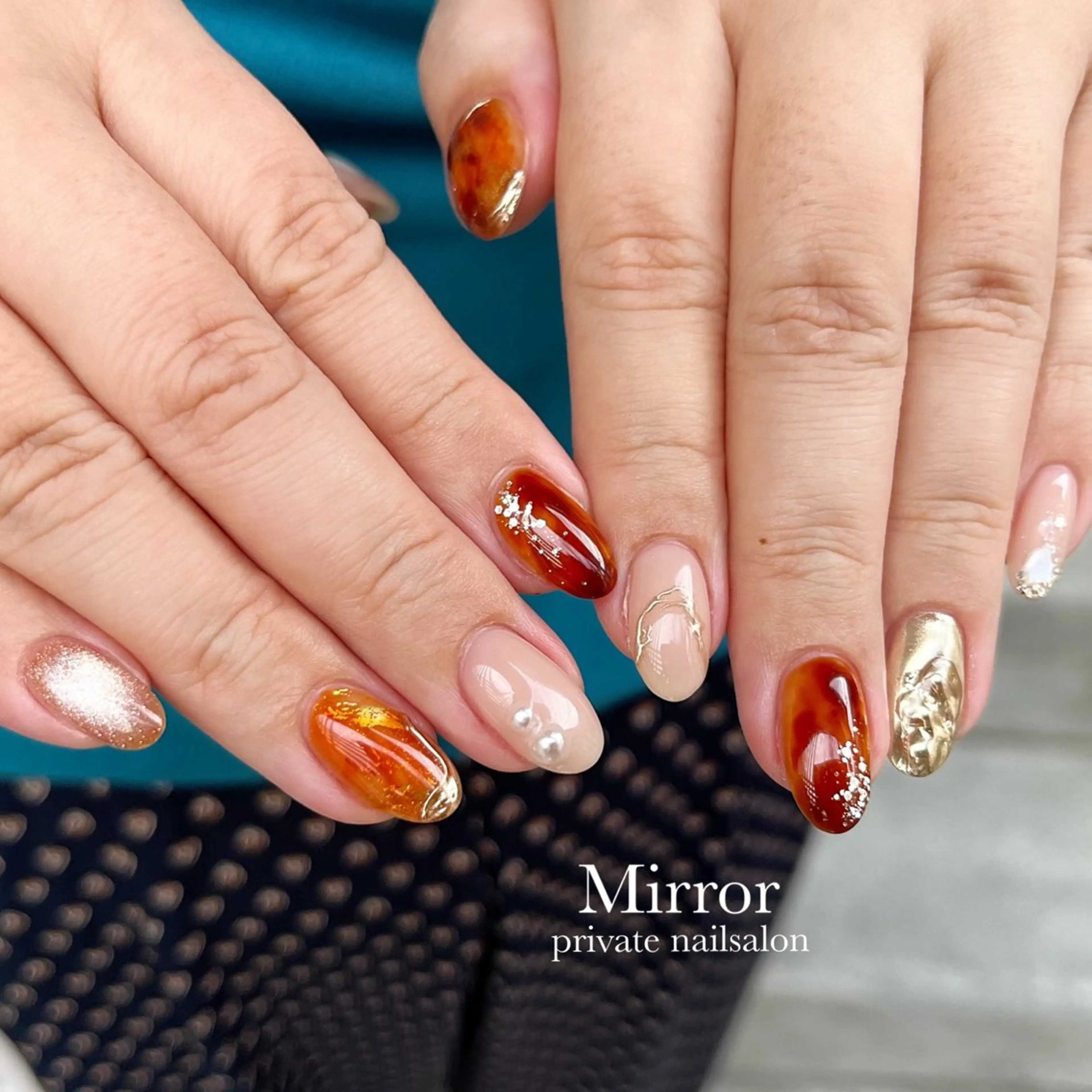 ネイル nailsalon Mirrorのネイルデザイン