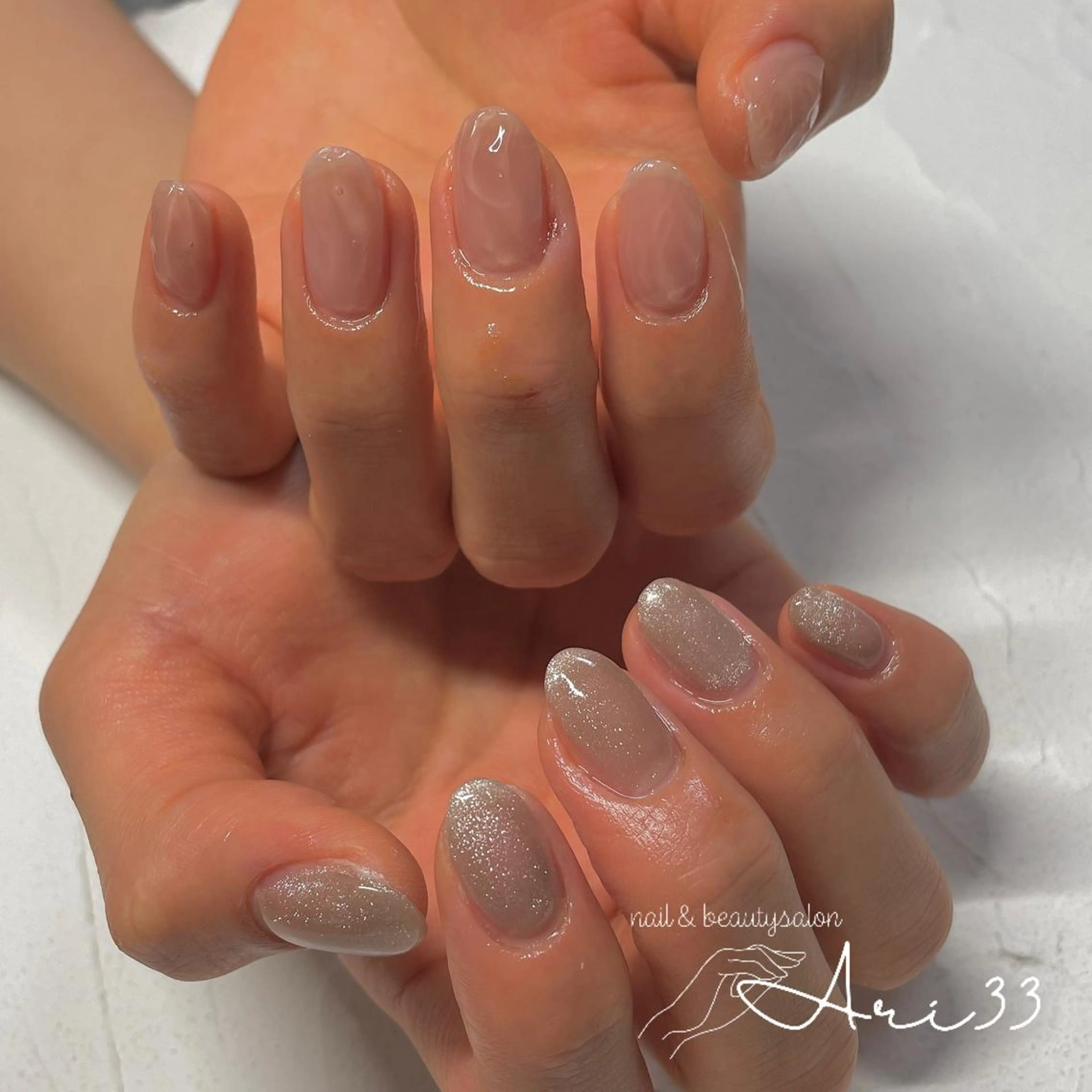 ネイル ハンドネイル プライベートサロン Ari33nailのネイルデザイン