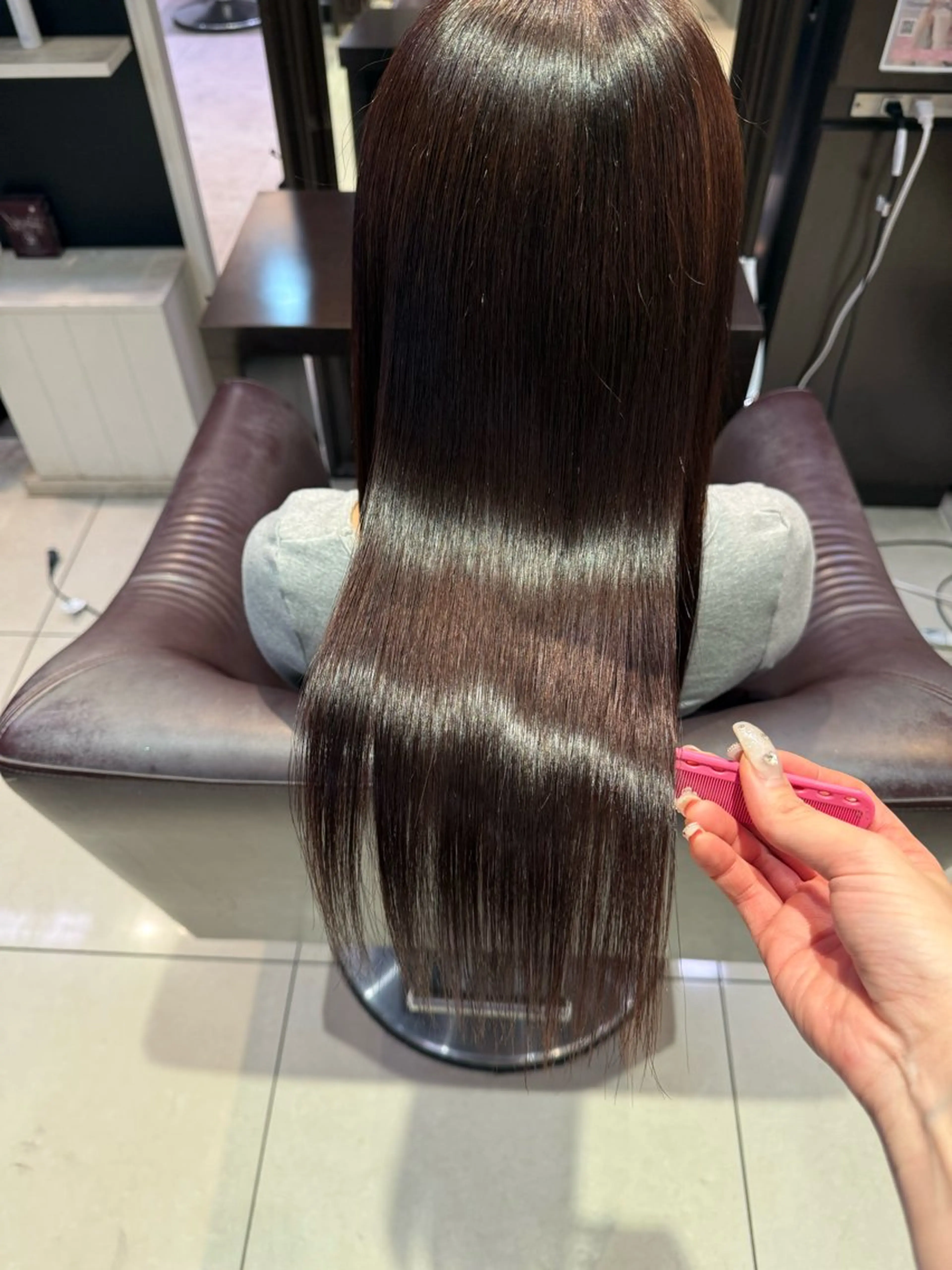 ロング トリートメント 【髪質改善💎韓国風 レイヤー🌷】山川のヘアスタイル