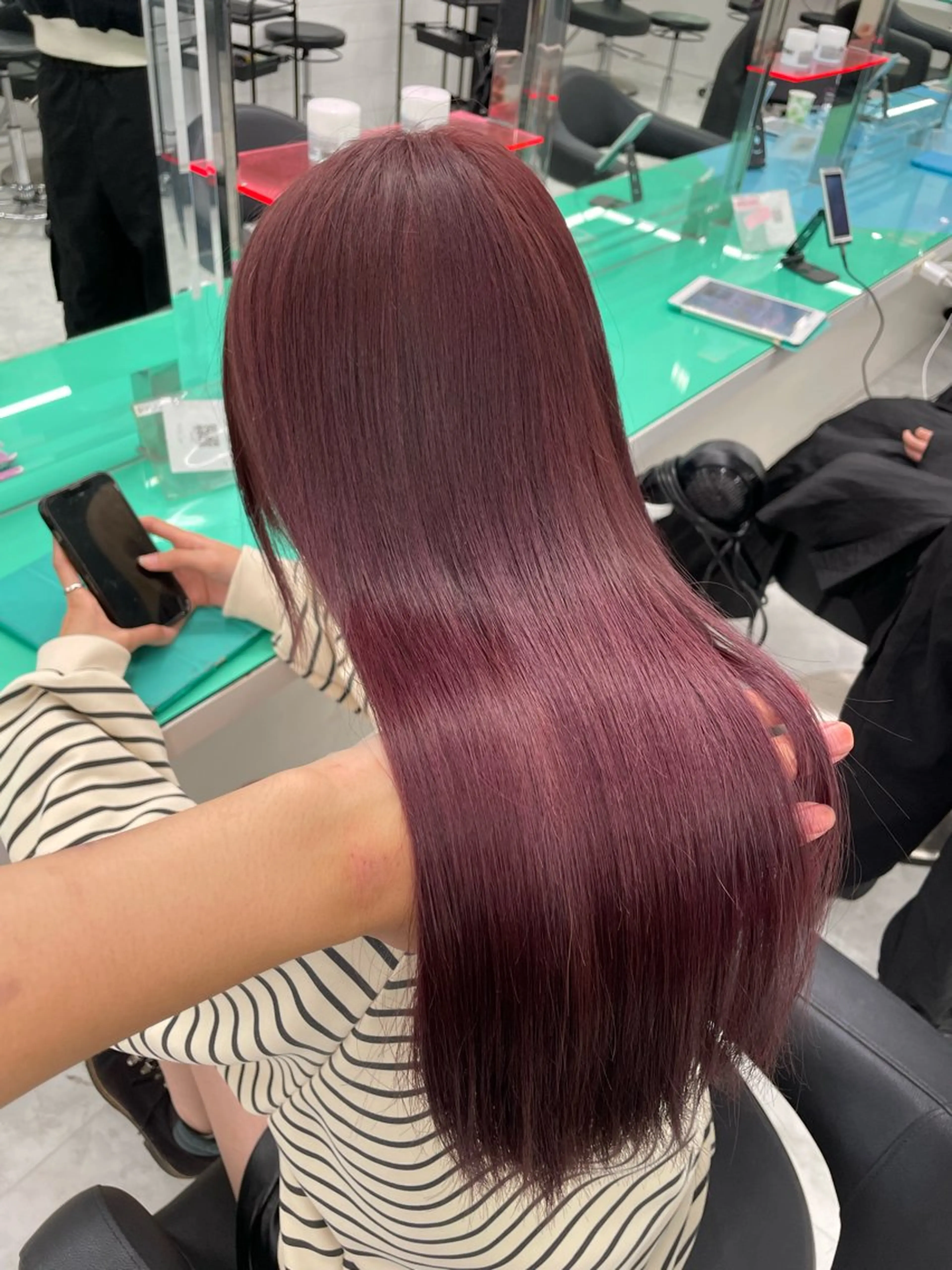 カラー ヘアカラー トリートメント ️🩷ハイトーン特化 RYUGA️🩵のヘアスタイル