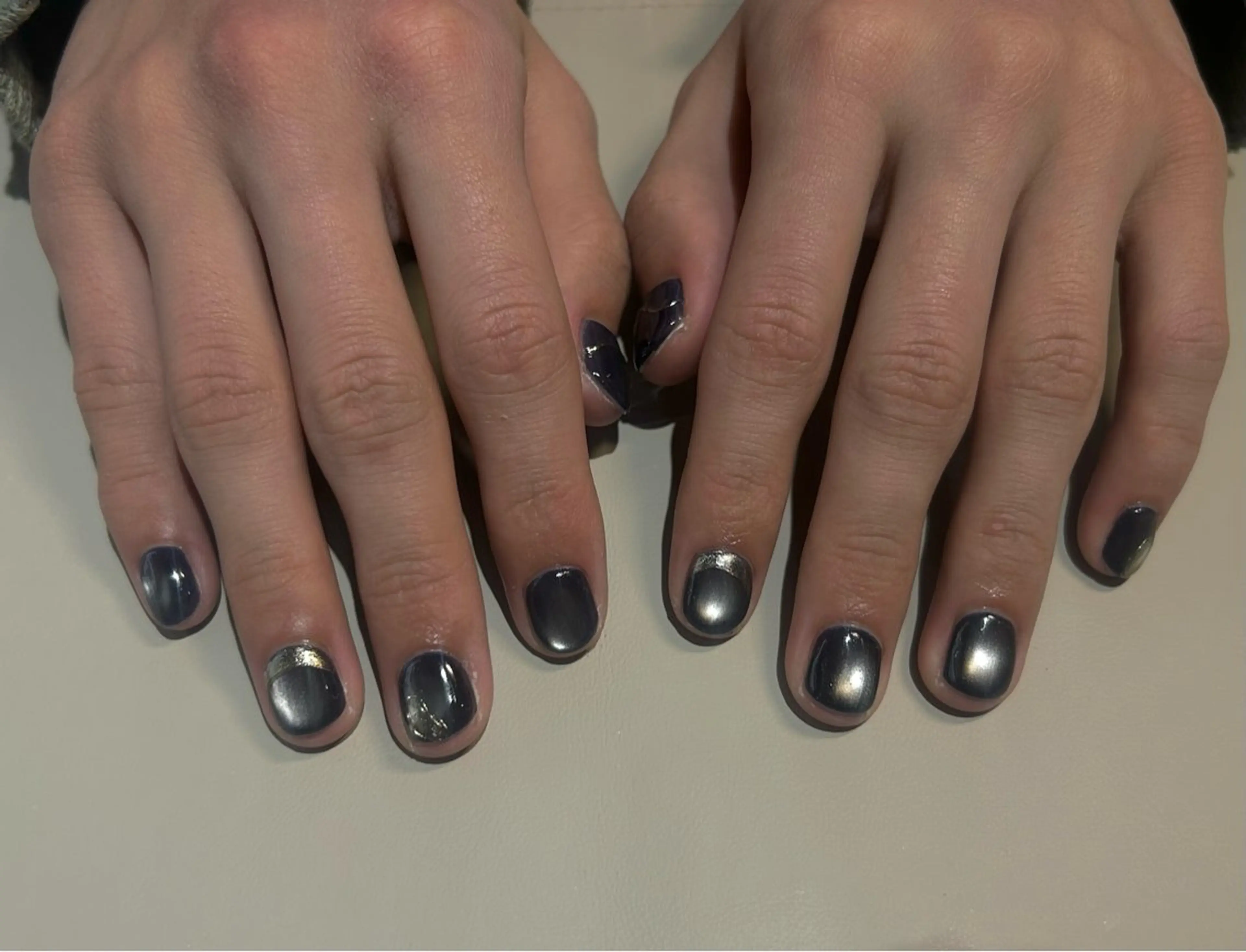 ネイル メンズネイル ハンドネイル OAK eyelash&nail 新潟所属・森山 ミチカのネイルデザイン