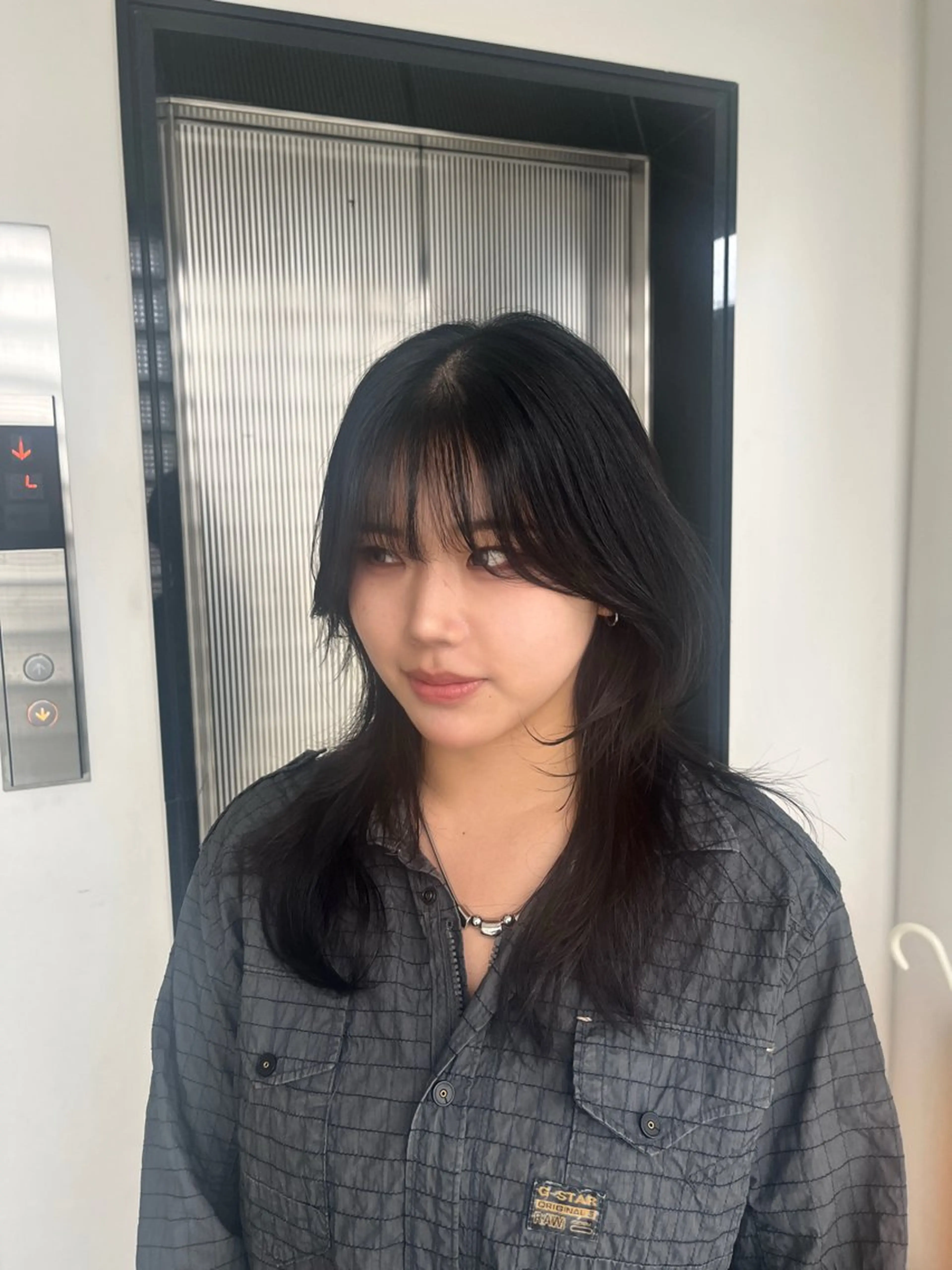 ロング レイヤーカット カット トリートメント Shion/ レイヤー/髪質改善のヘアスタイル