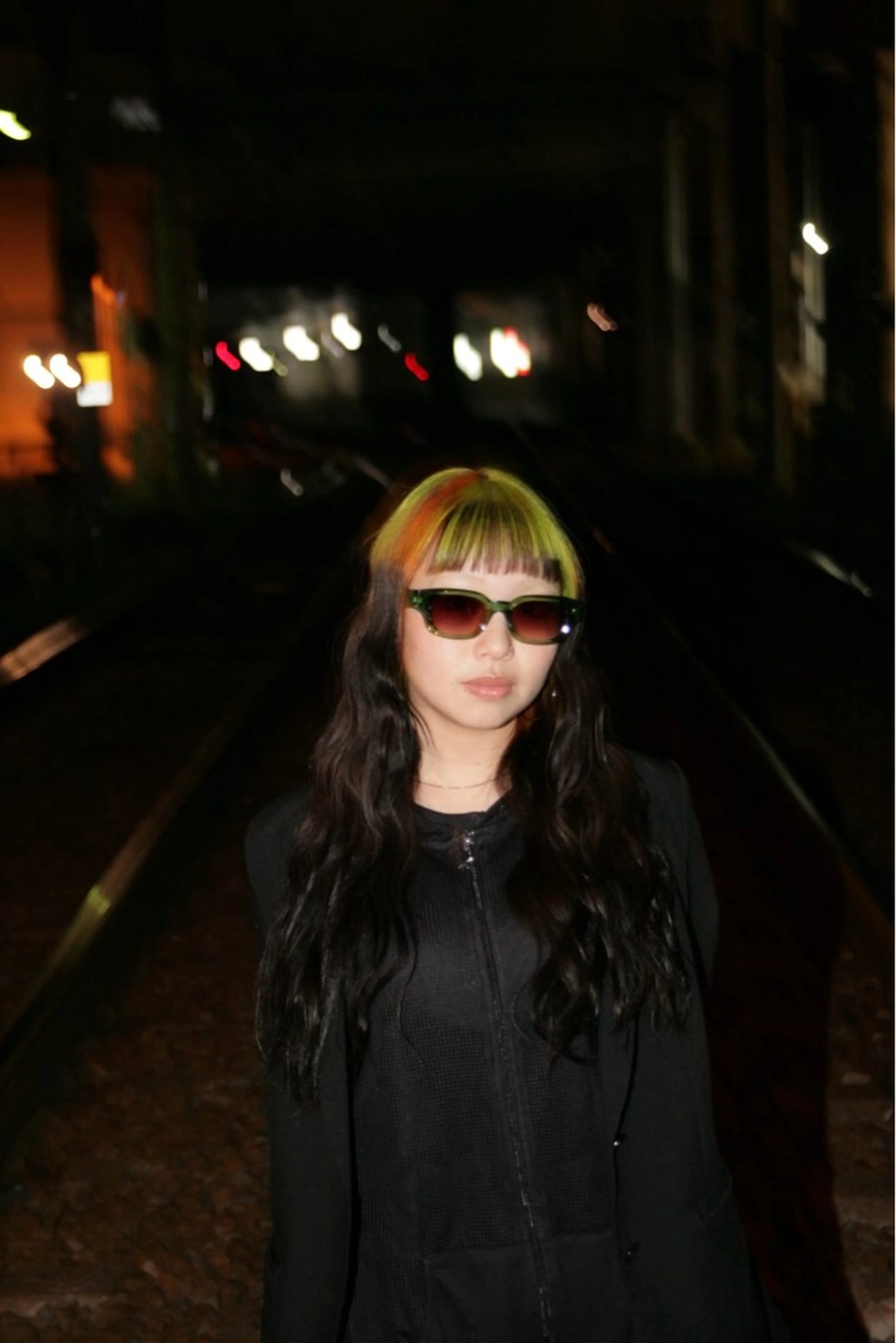 カラー オレンジ Matsuda Koutaのヘアスタイル